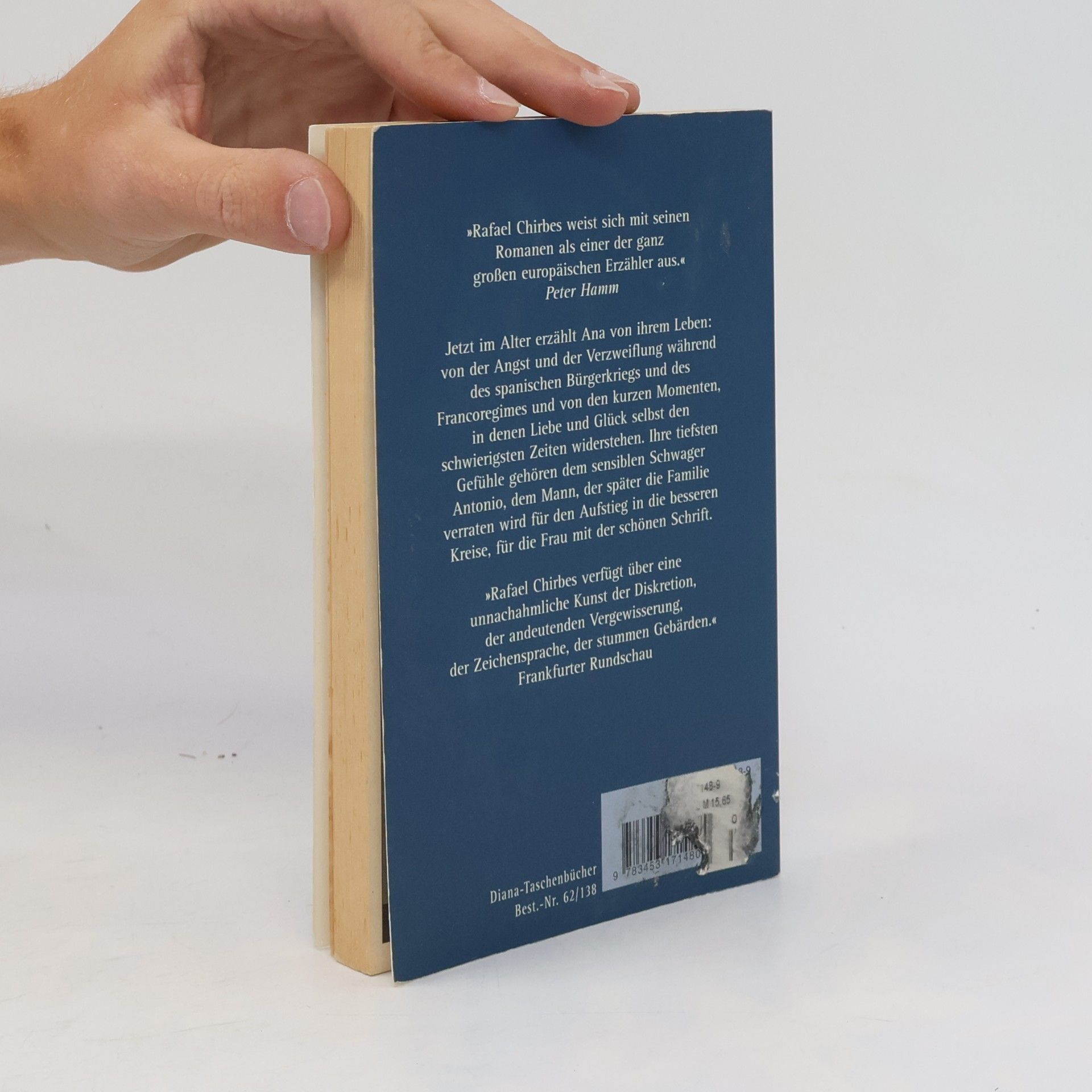 Rafael Chirbes Die schöne Schrift