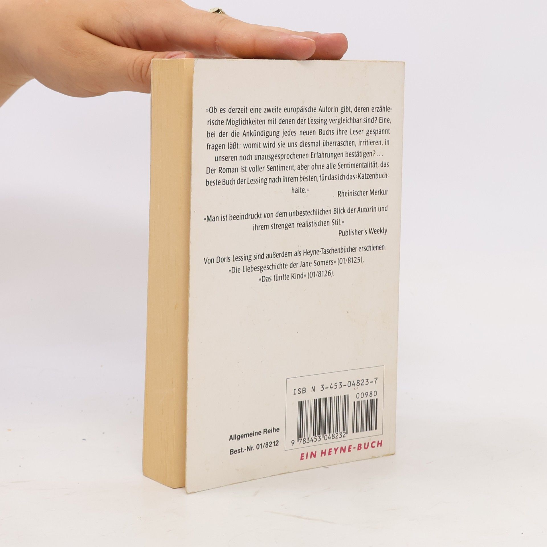 Doris Lessing Das Tagebuch der Jane Somers