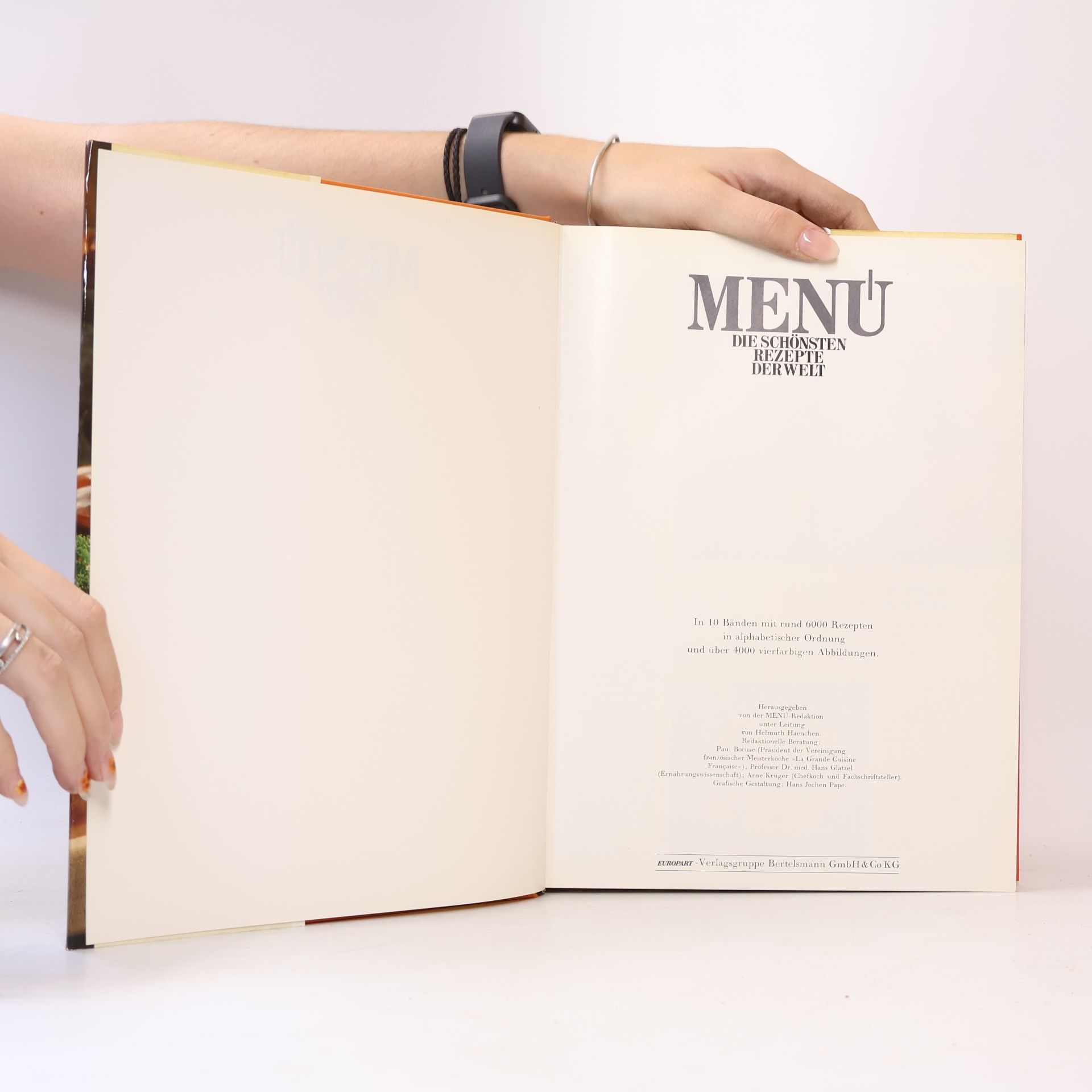 Various authors Menu. Die Schönsten rezepte der Welt