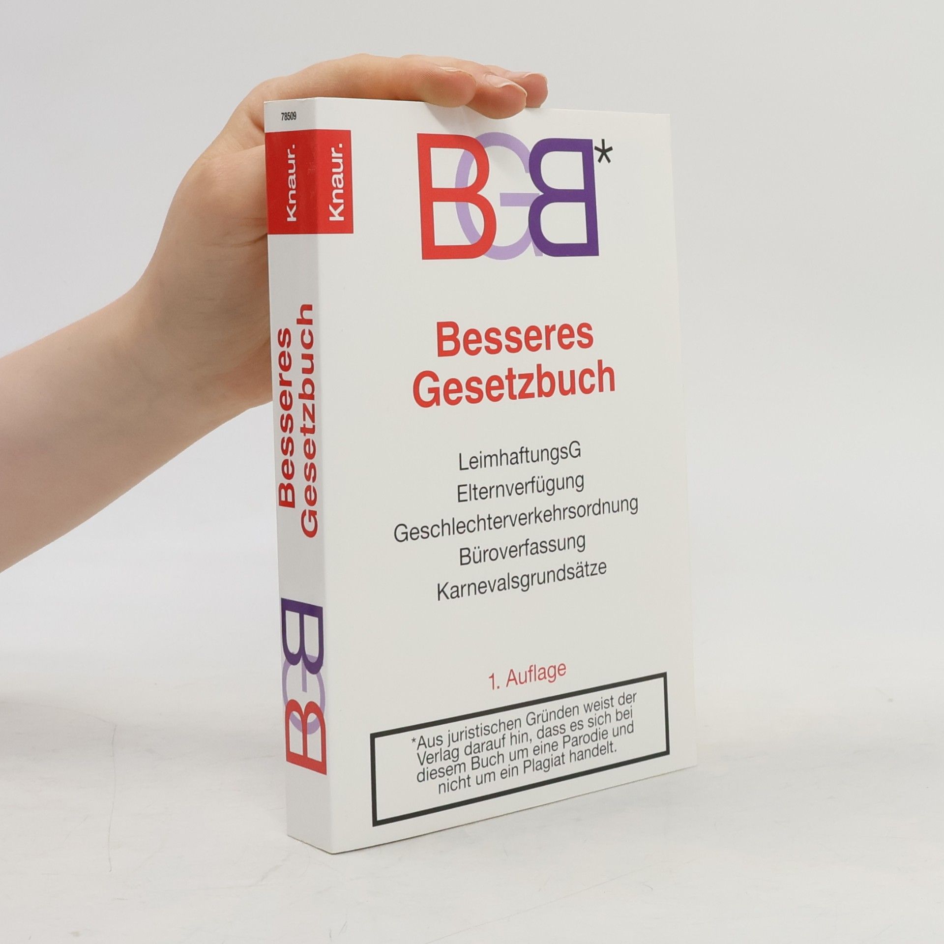 Oliver Kuhn BGB Besseres Gesetzbuch