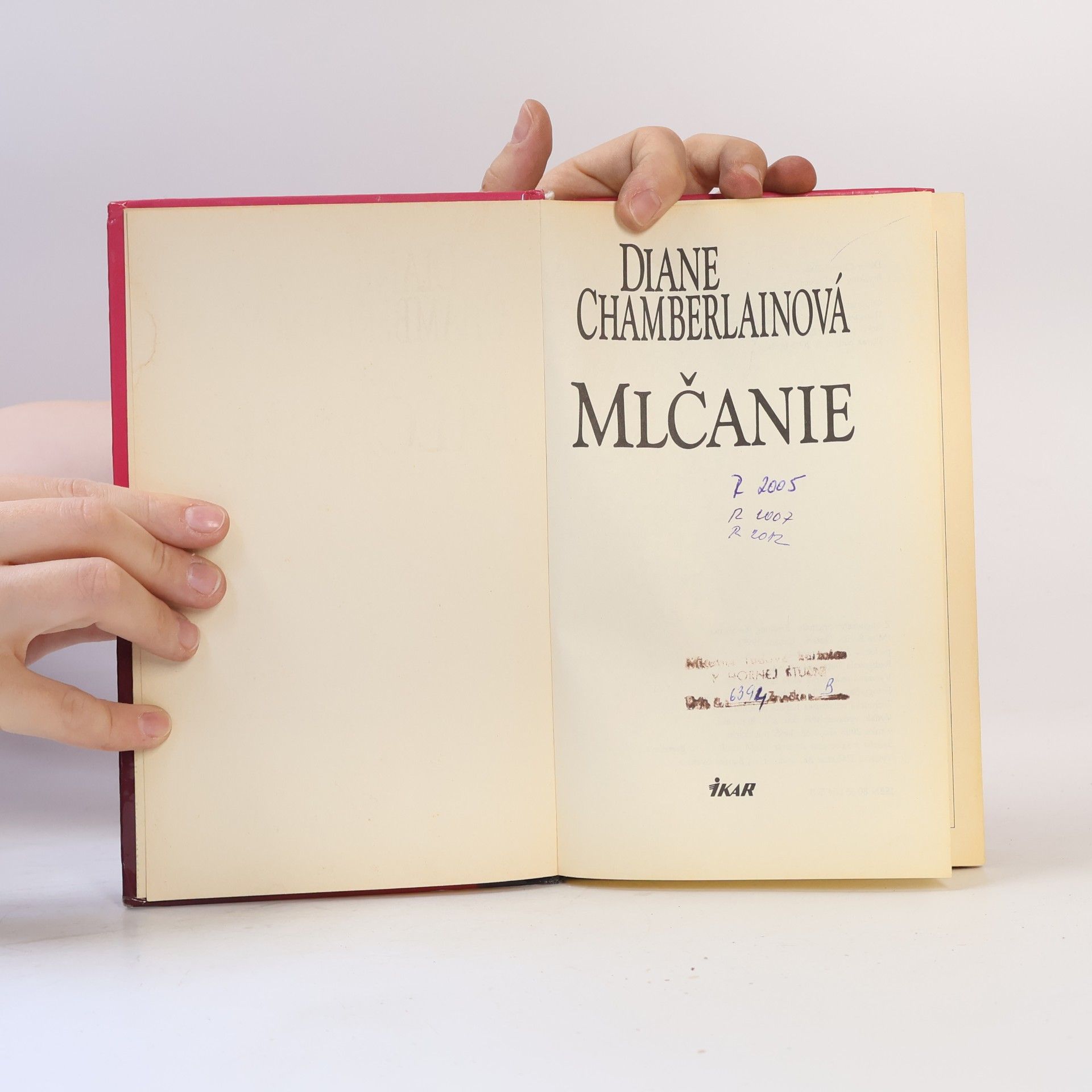 Diane Chamberlain Mlčanie
