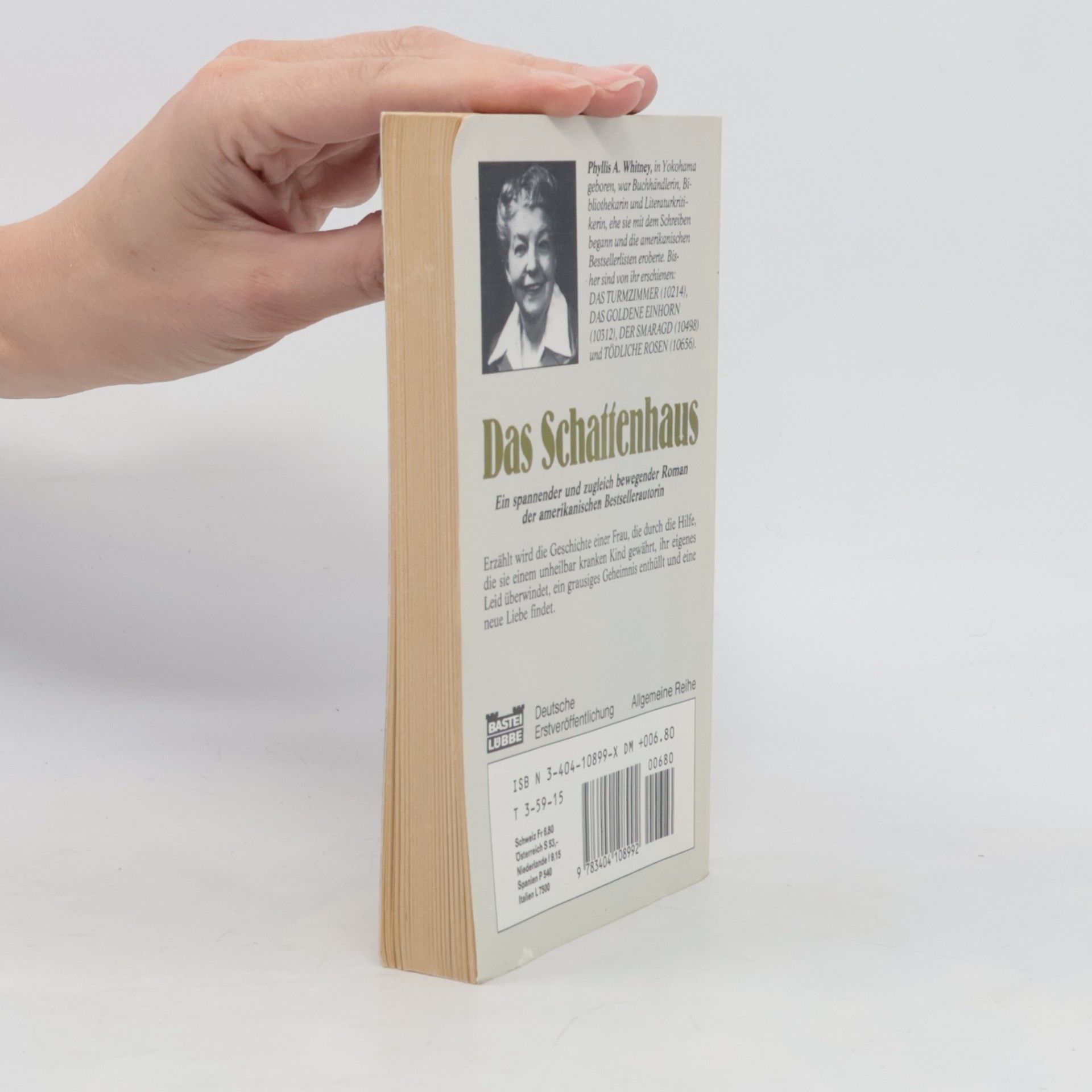 Phyllis A.W. Whitney Das Schattenhaus. Roman