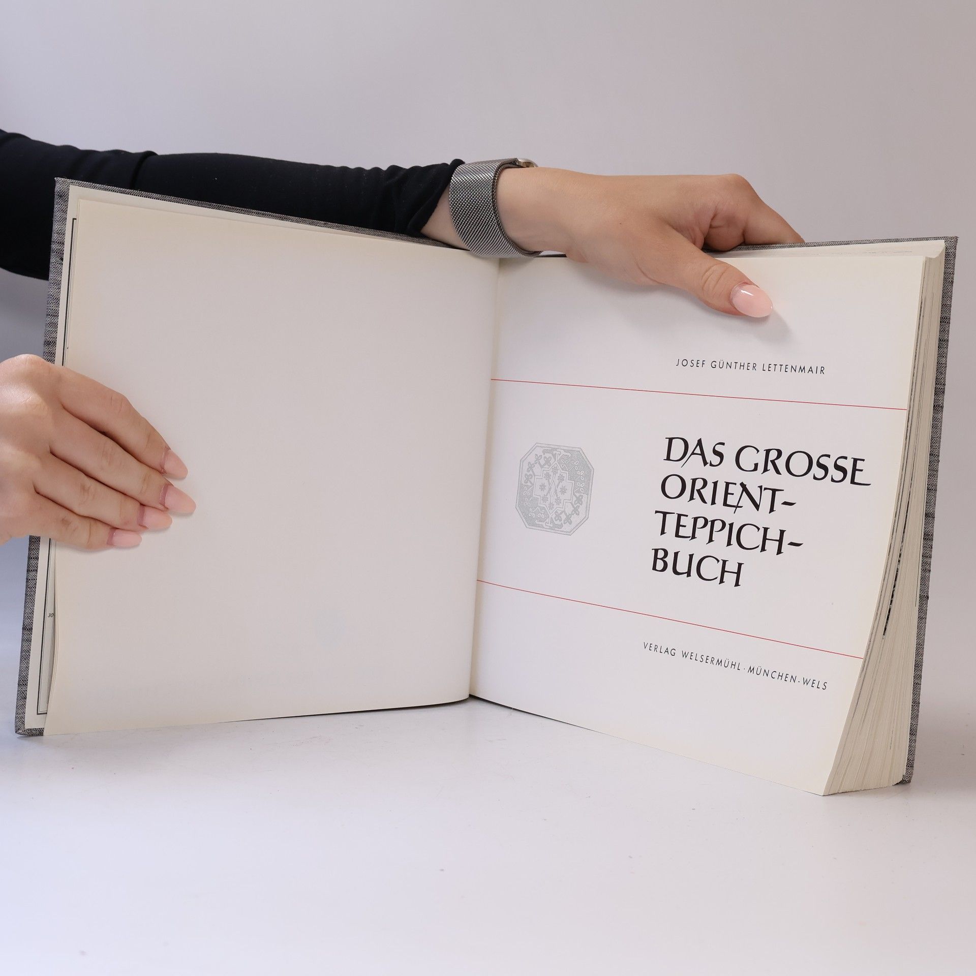 Josef Günther Lettenmair Das grosse Orient Teppich Buch