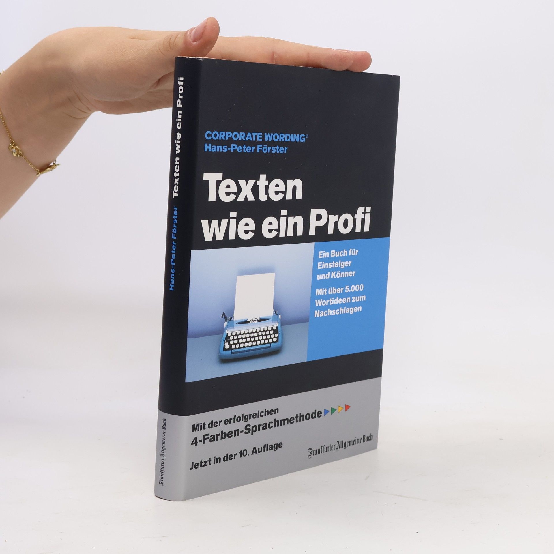 Hans-Peter Förster Texten wie ein Profi