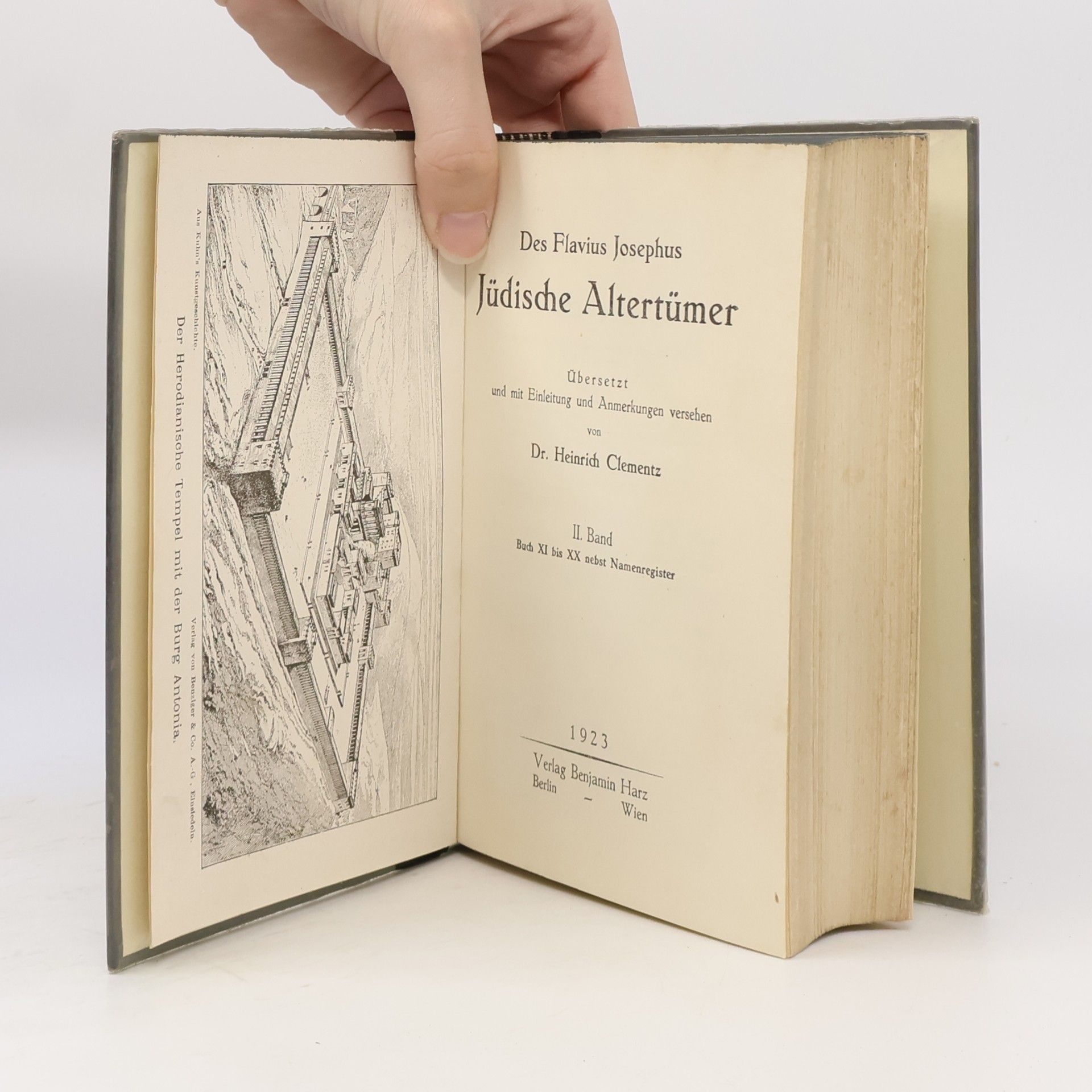 Des Flavius Josephus Jüdische Altertümer