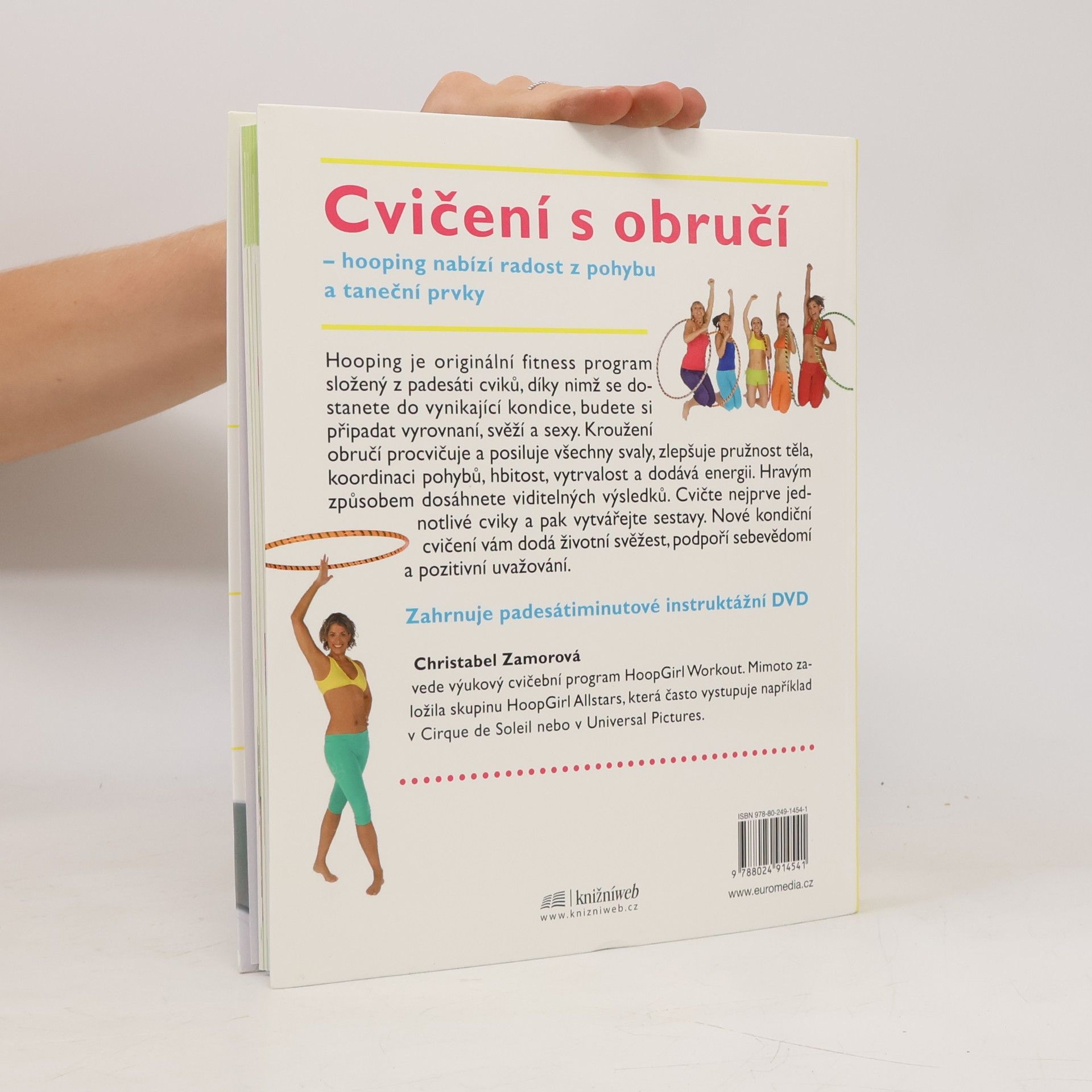 Christabel Zamor Cvičíme s obručí. Bavte se, zhubněte a zpevněte svaly!