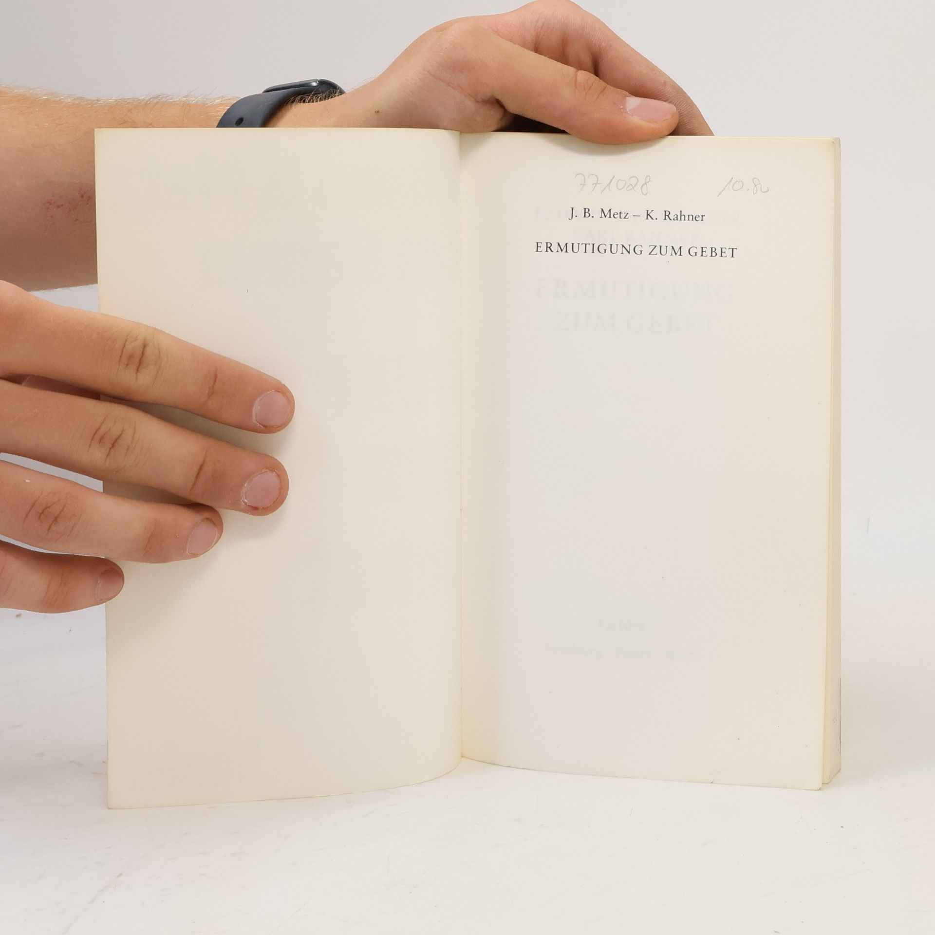 Karl Rahner Ermutigung zum Gebet