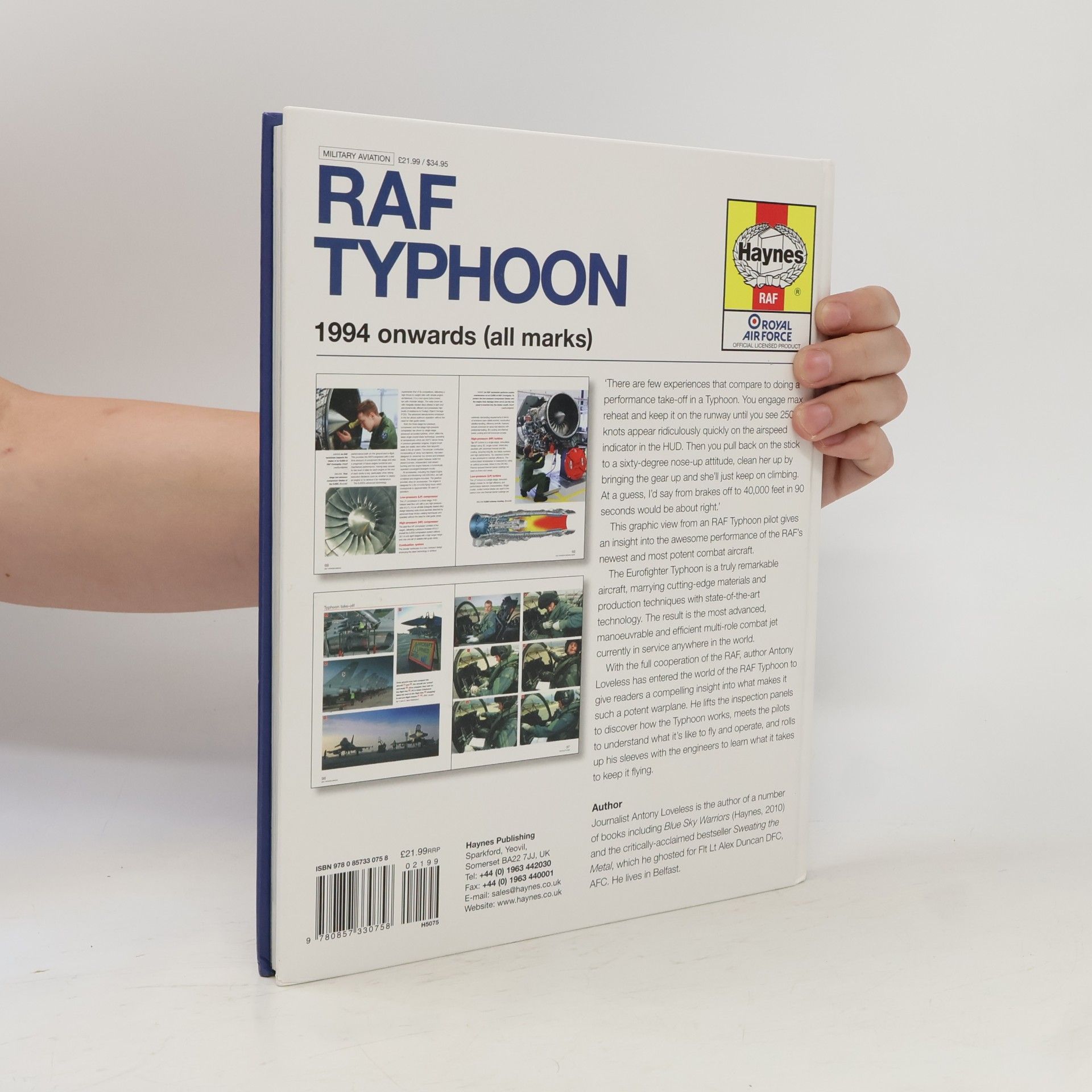 Antony Loveless RAF Typhoon Manual