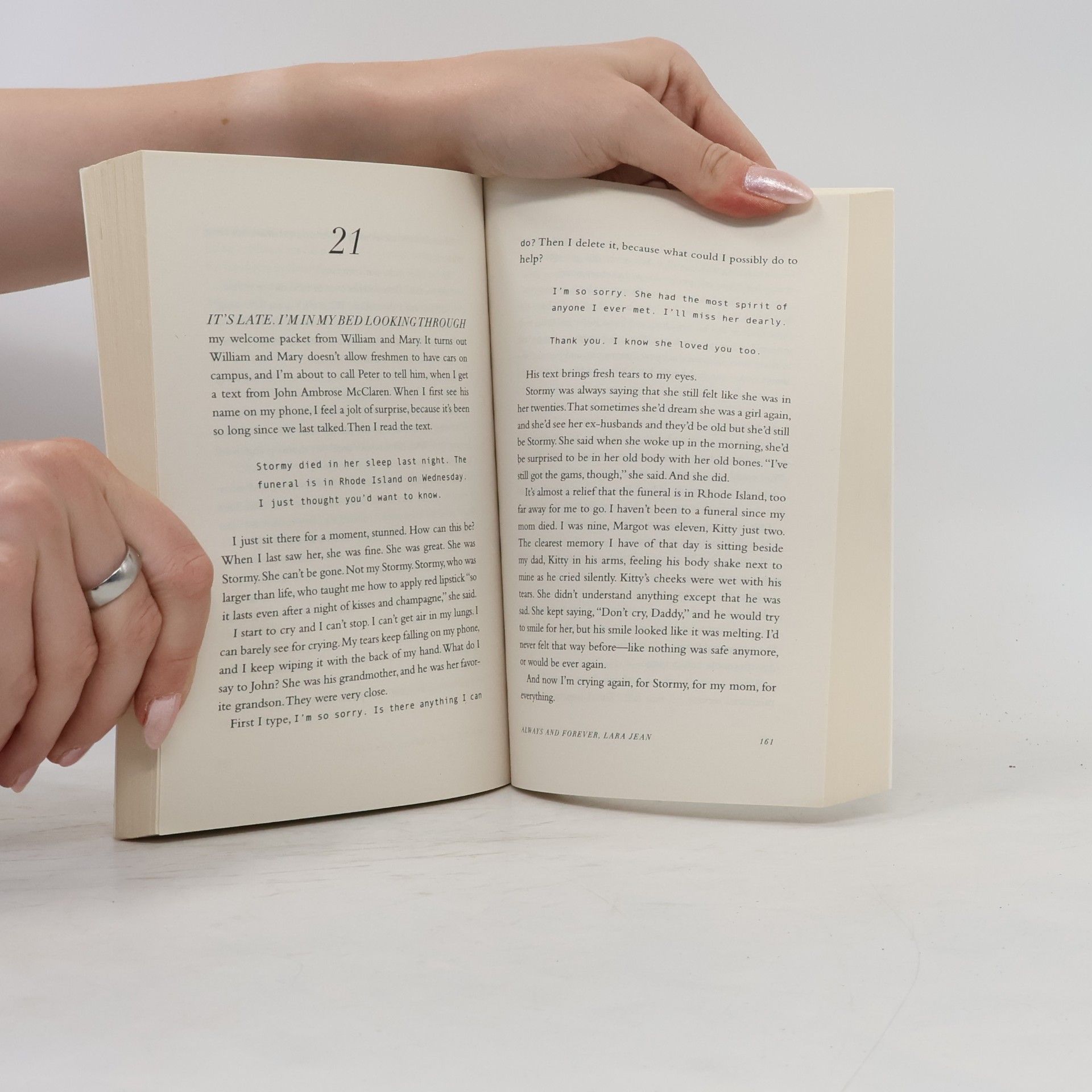 Jenny Han Always and forever, Lara Jean