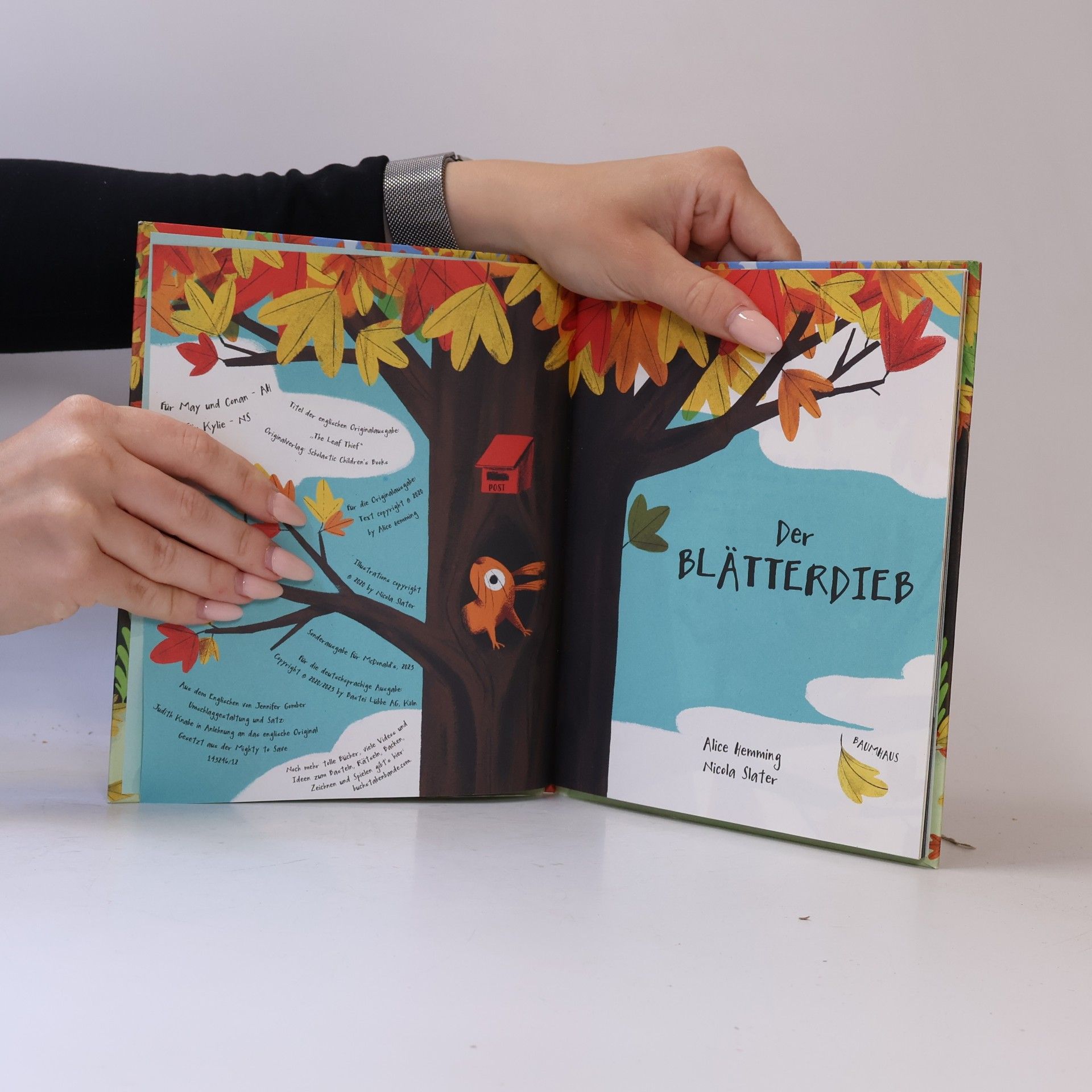 Nicola Slater Happy Meal. Der Blätterdieb
