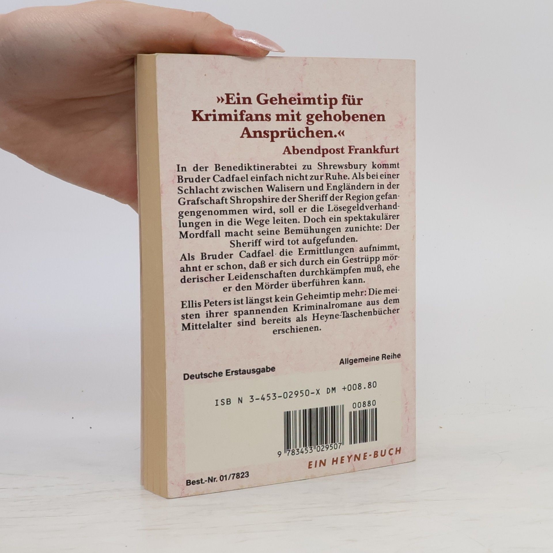 Edith Pargeter Bruder Cadfael und das Lösegeld für einen Toten