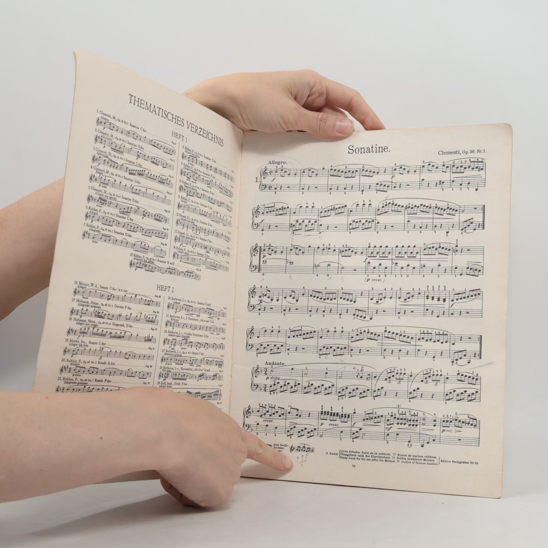 Ludwig van Beethoven 32 Sonatinen : Rondos und Vortragsstücke für Klavier zweihändig