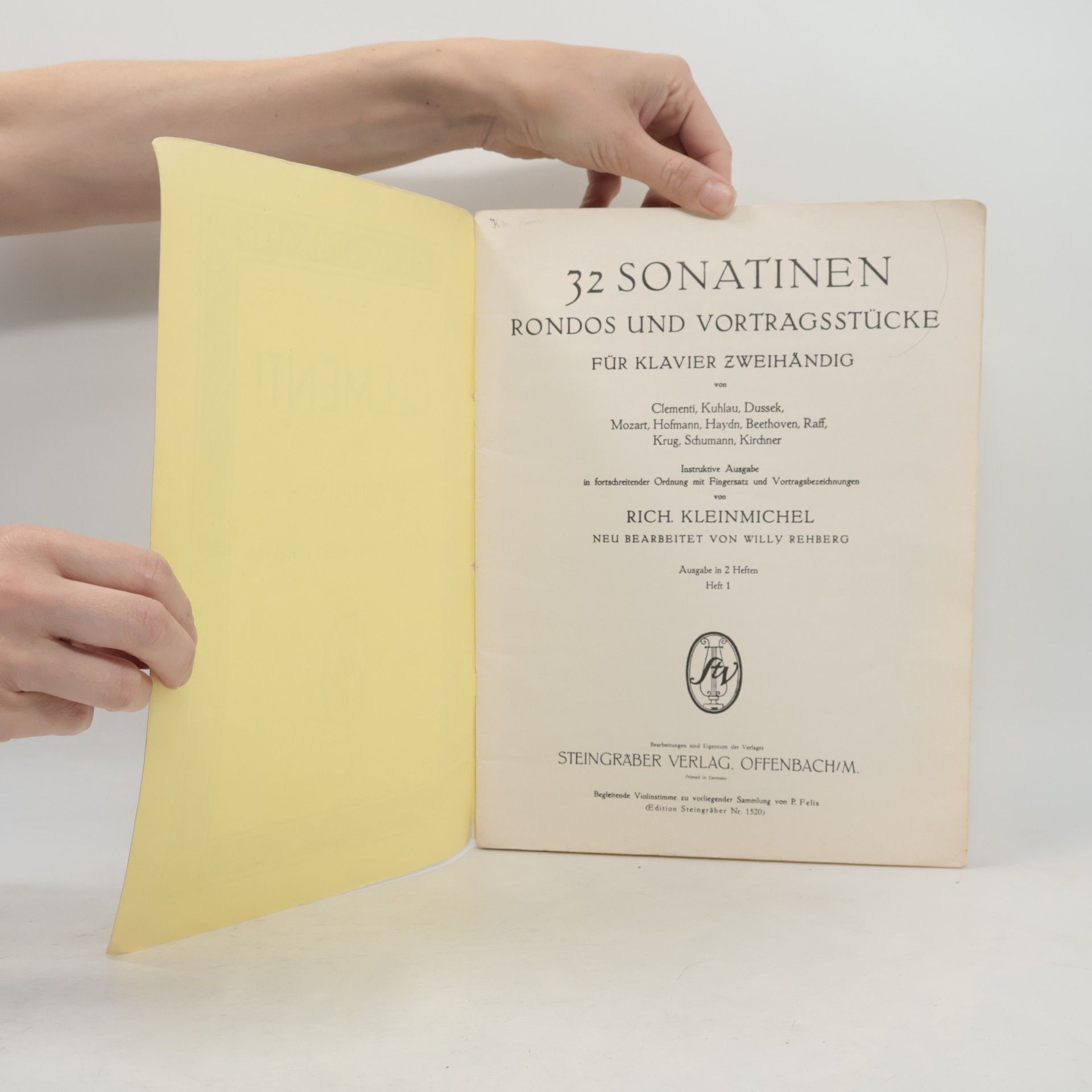 Ludwig van Beethoven 32 Sonatinen : Rondos und Vortragsstücke für Klavier zweihändig