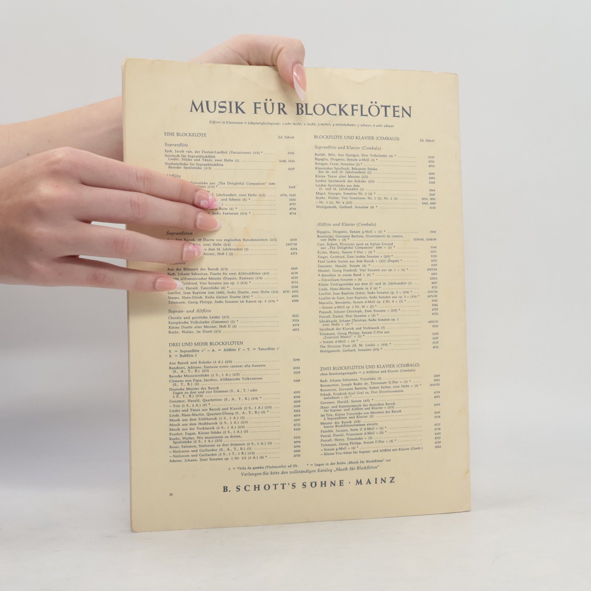 Johannes Runge Klassisches Spielbuch