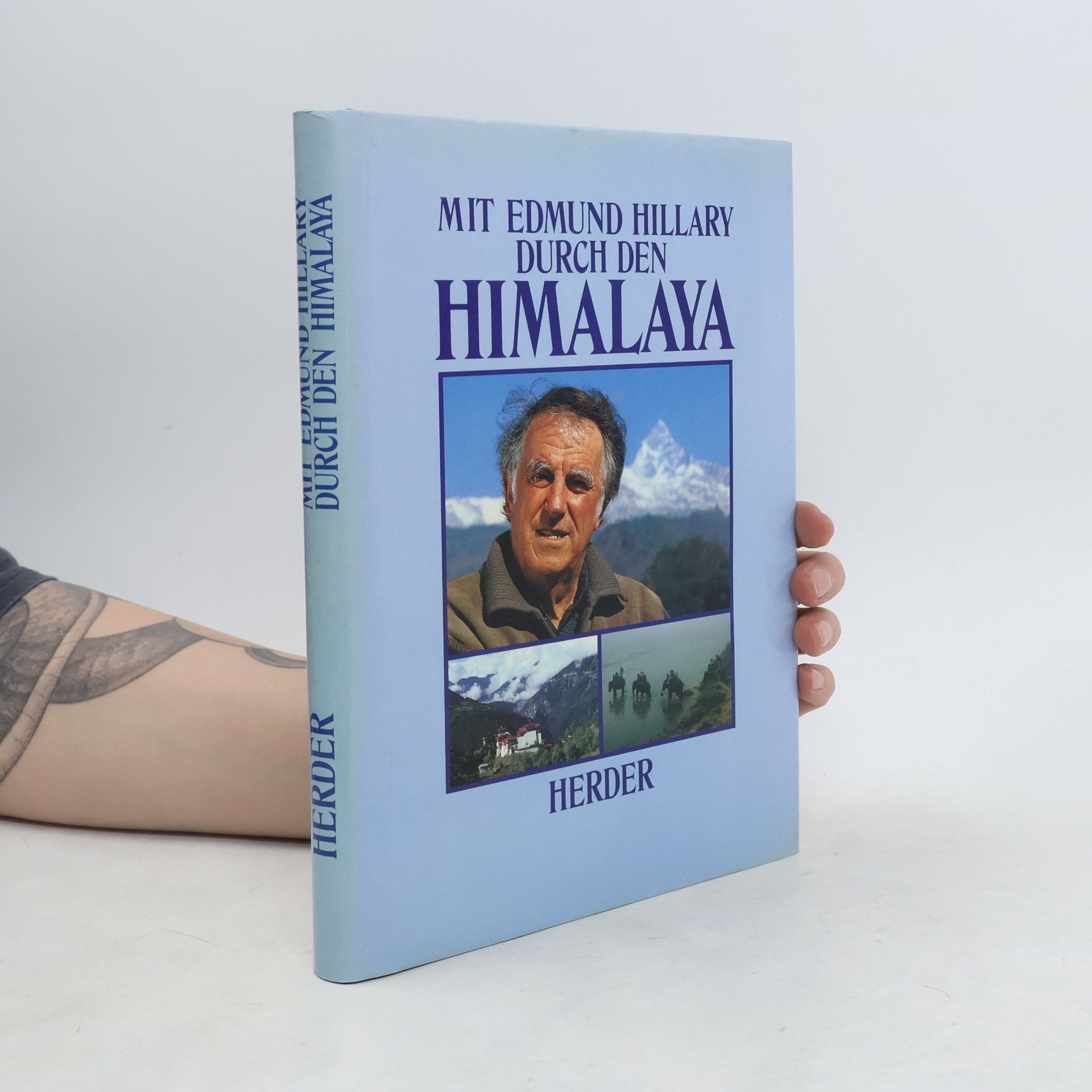 Gerhard Dambmann Mit Edmund Hillary durch den Himalaya