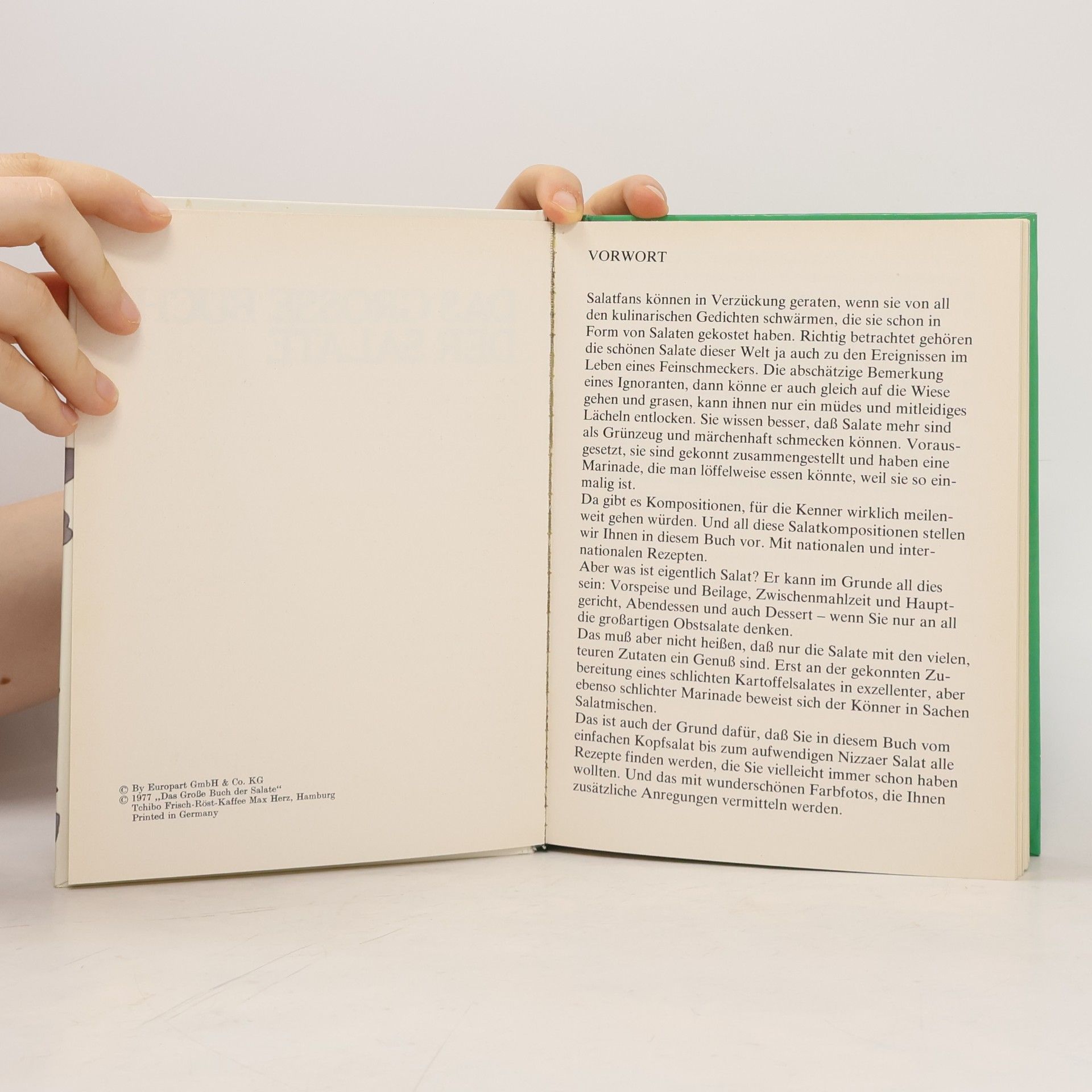 Various authors Das grosse Buch der Salate