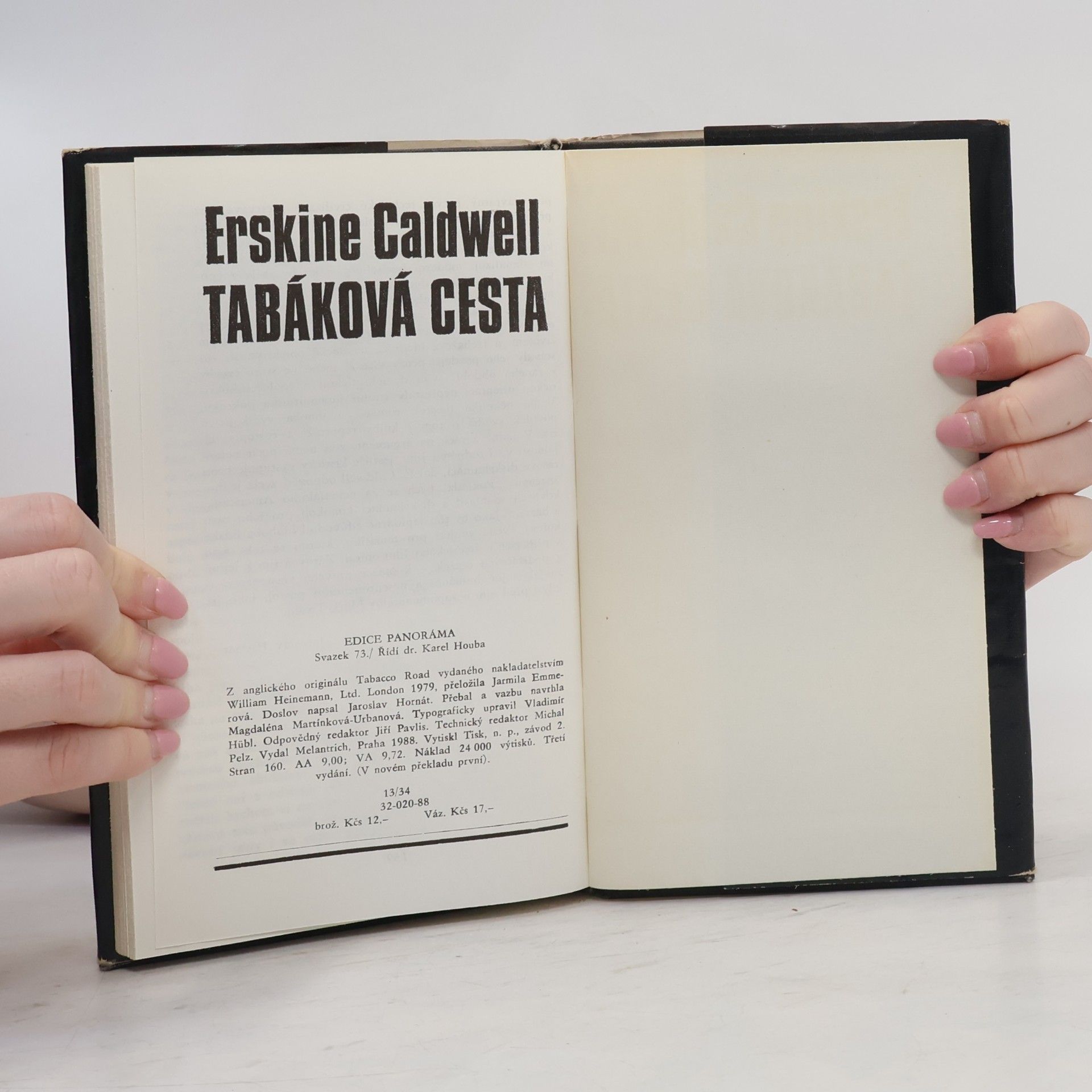 Erskine Caldwell Tabáková cesta