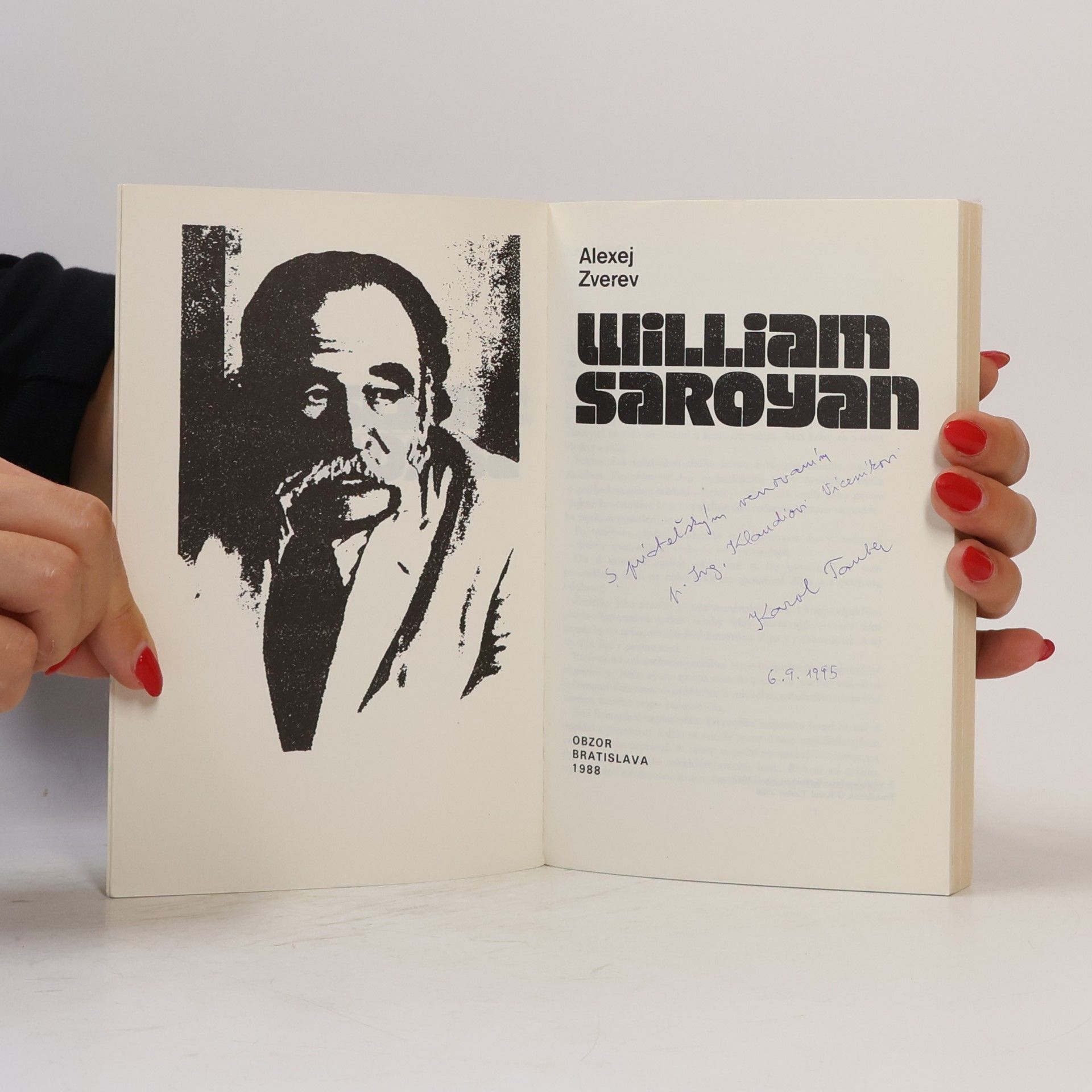 Aleksej Semenovič Zverev William Saroyan