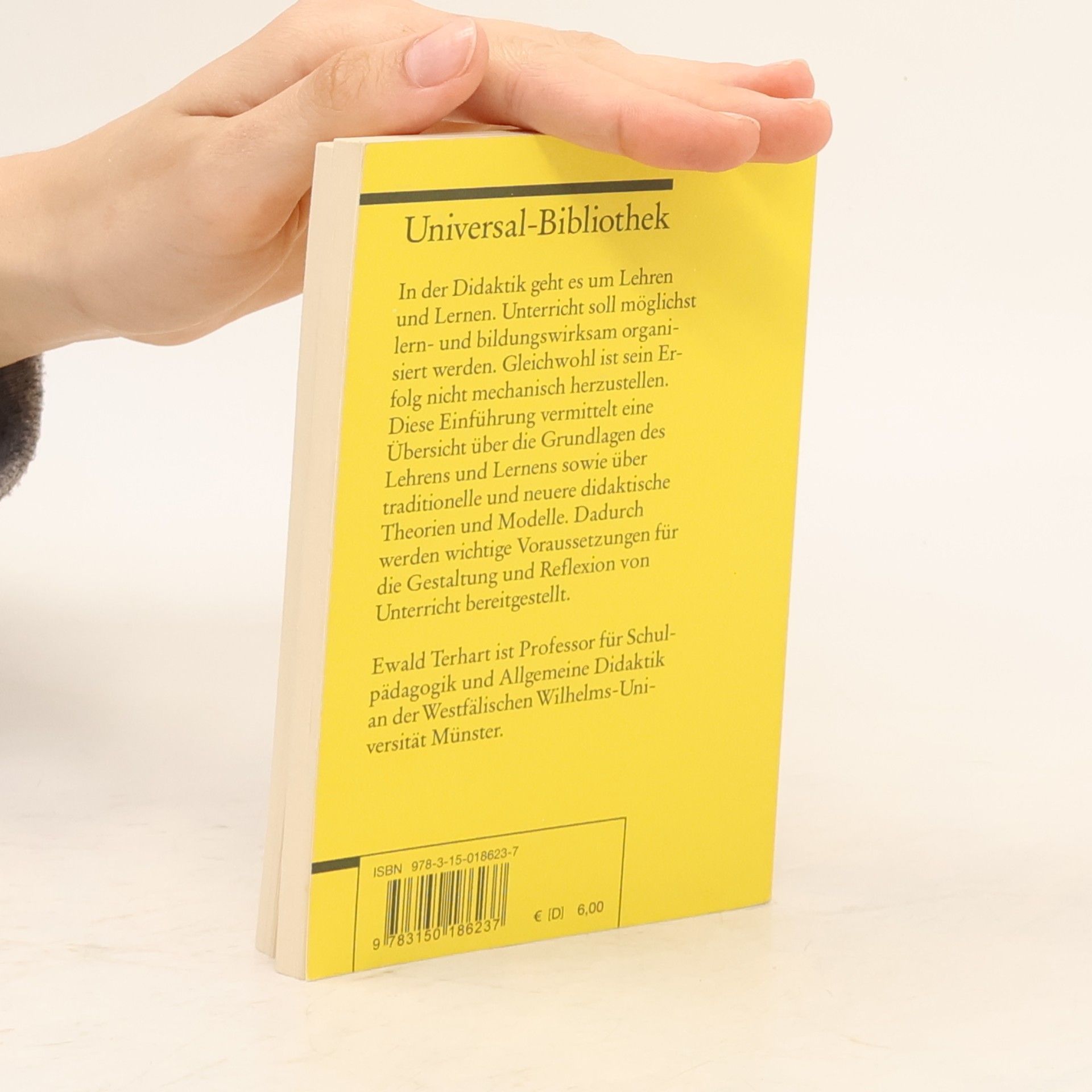 Ewald Terhart Didaktik