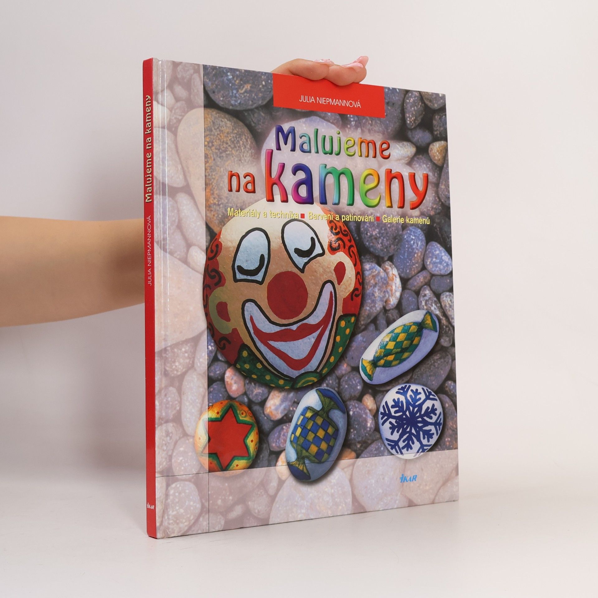 Julia Niepmann Malujeme na kameny: Materiály a technika, barvení a patinování, galerie kamenů