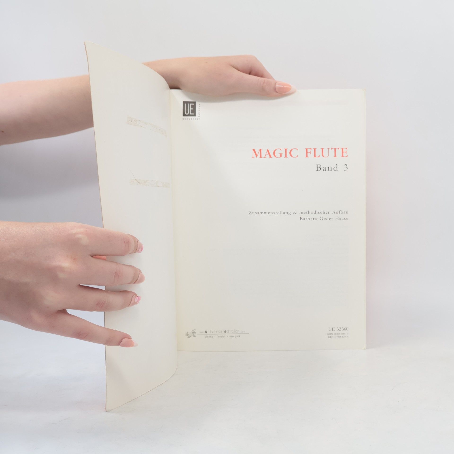 Barbara Gisler-Haase Magic Flute
