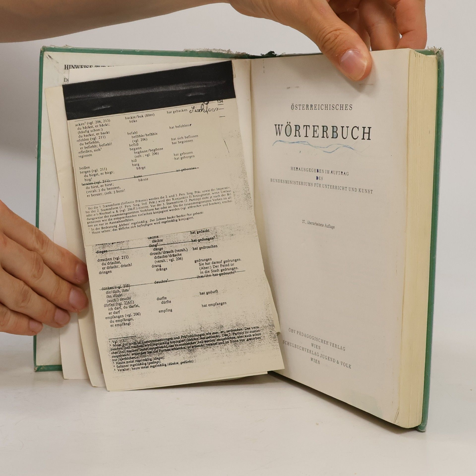Autores varios Österreichisches Wörterbuch