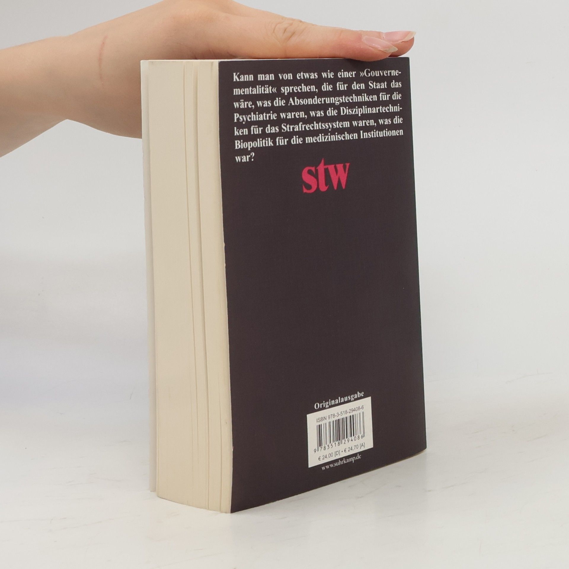 Michel Foucault Geschichte der Gouvernementalität 1