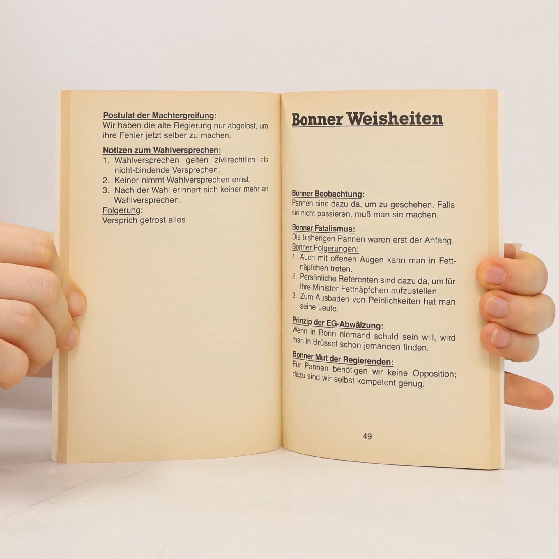 Thomas Le Blanc Bonner (Ab) Gründe, warum alles schiefgeht, was schiefgehen kann!