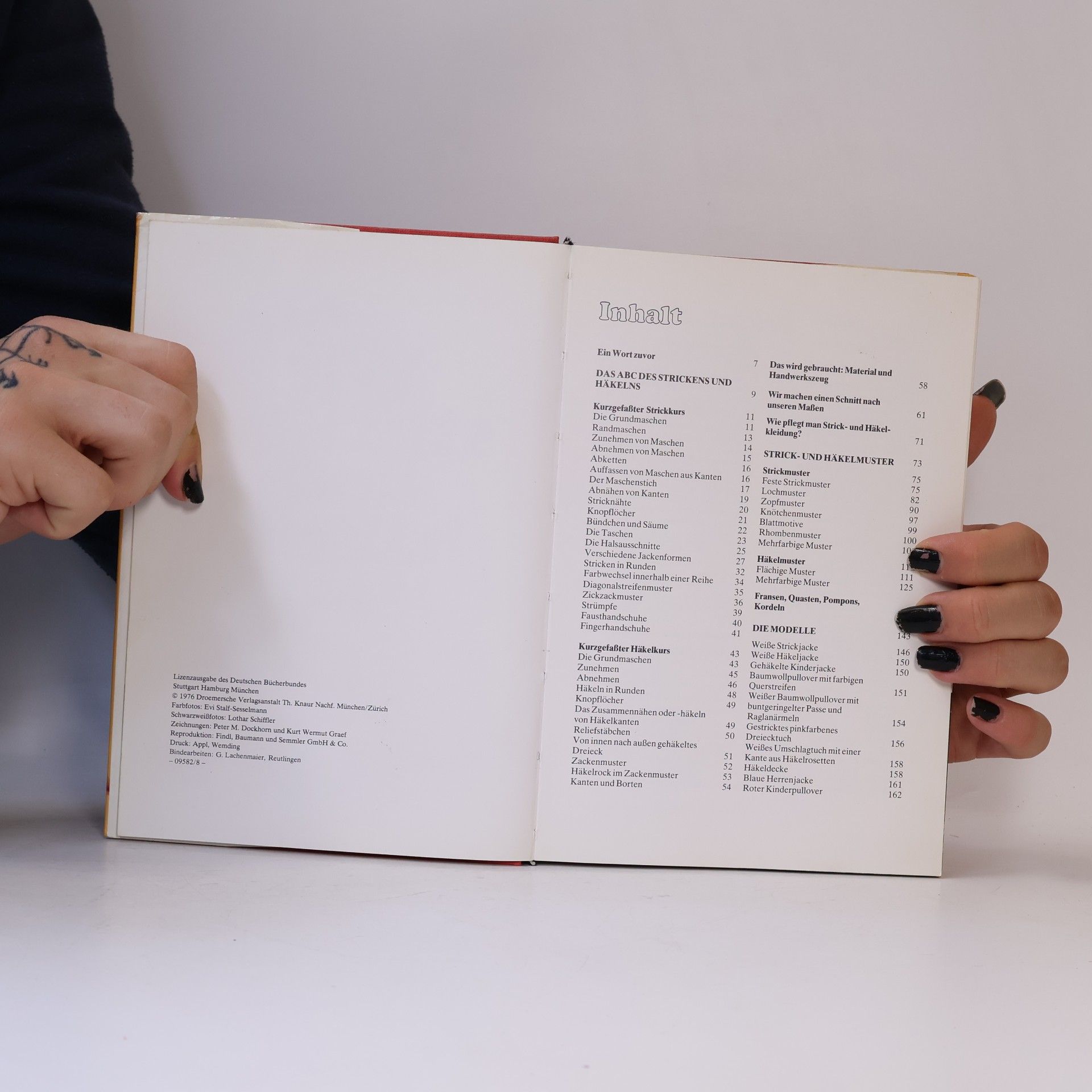 Ulrike Wermut Graef Wir stricken und häkeln. Ein Knaur-Handarbeitsbuch