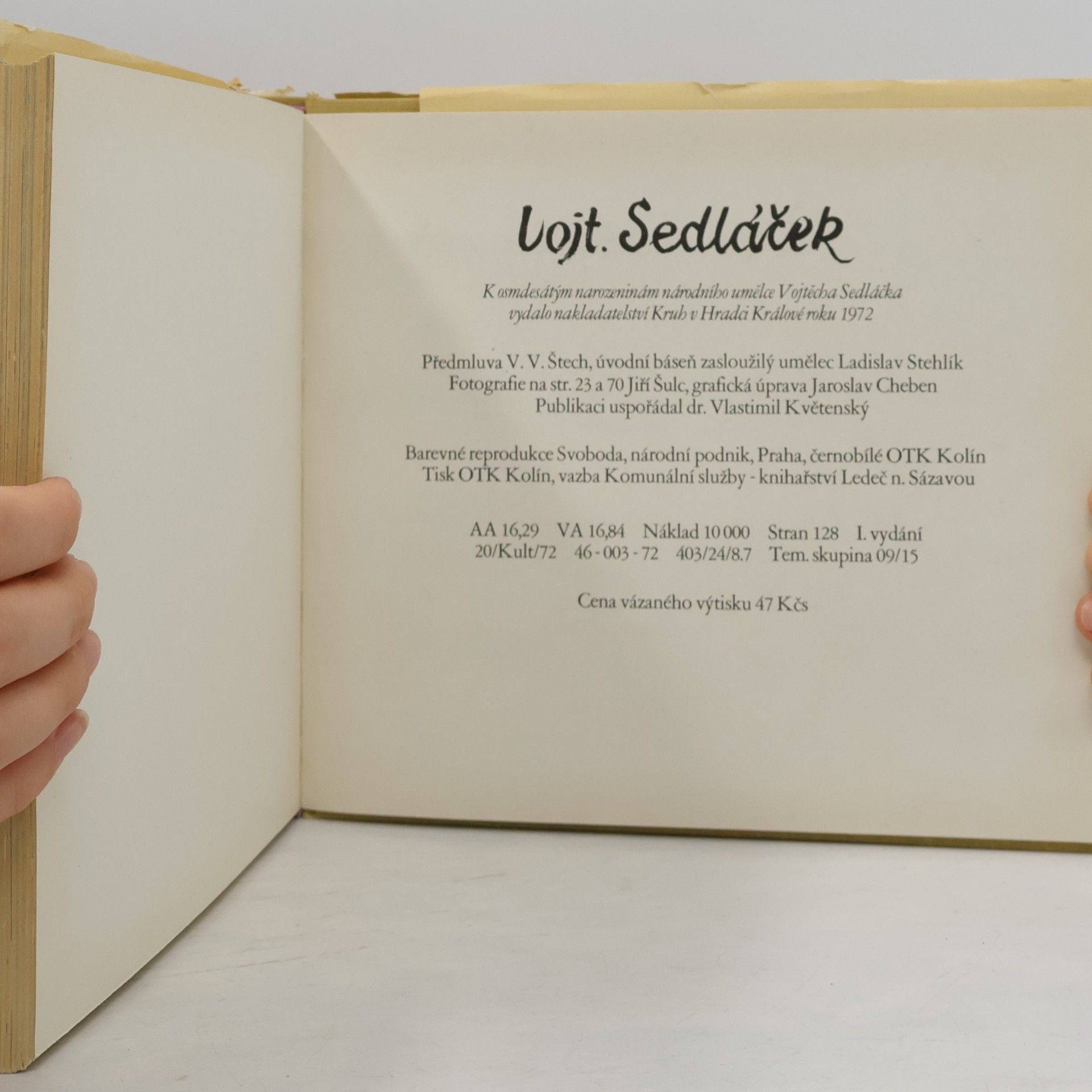 Vlastimil Květenský Vojtěch Sedláček