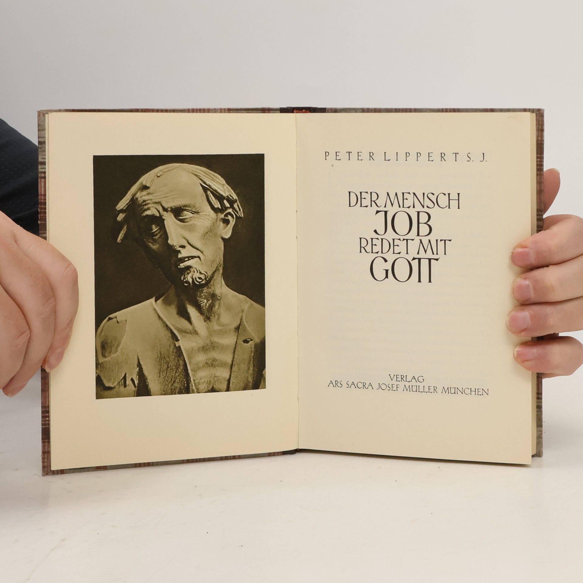 Peter Lippert Der Mensch Job redet mit Gott