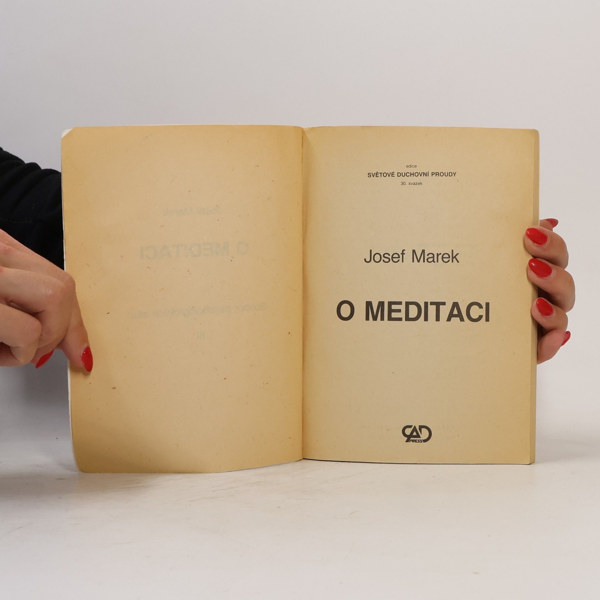 Josef Marek O meditaci