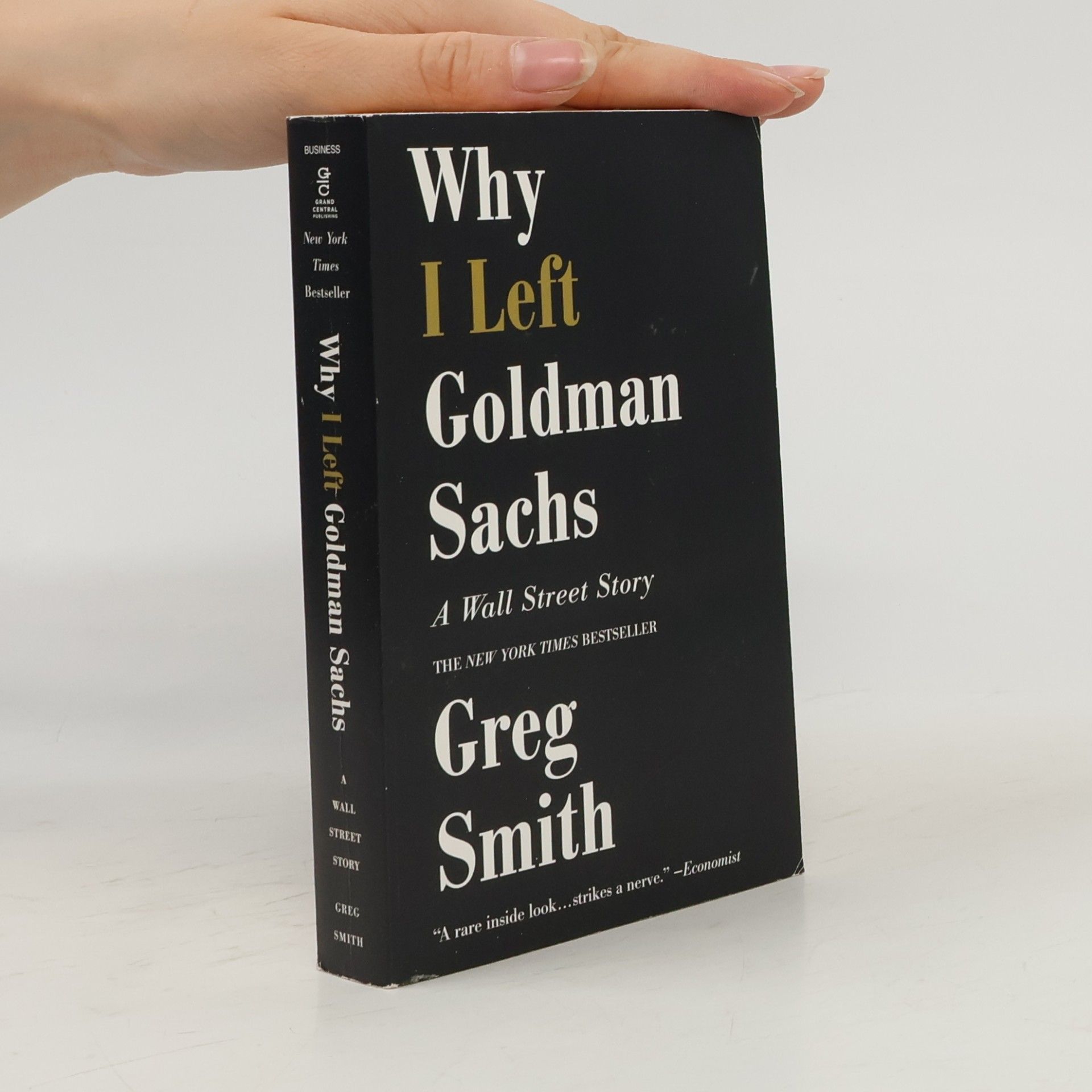 Greg Smith Why I Left Goldman Sachs