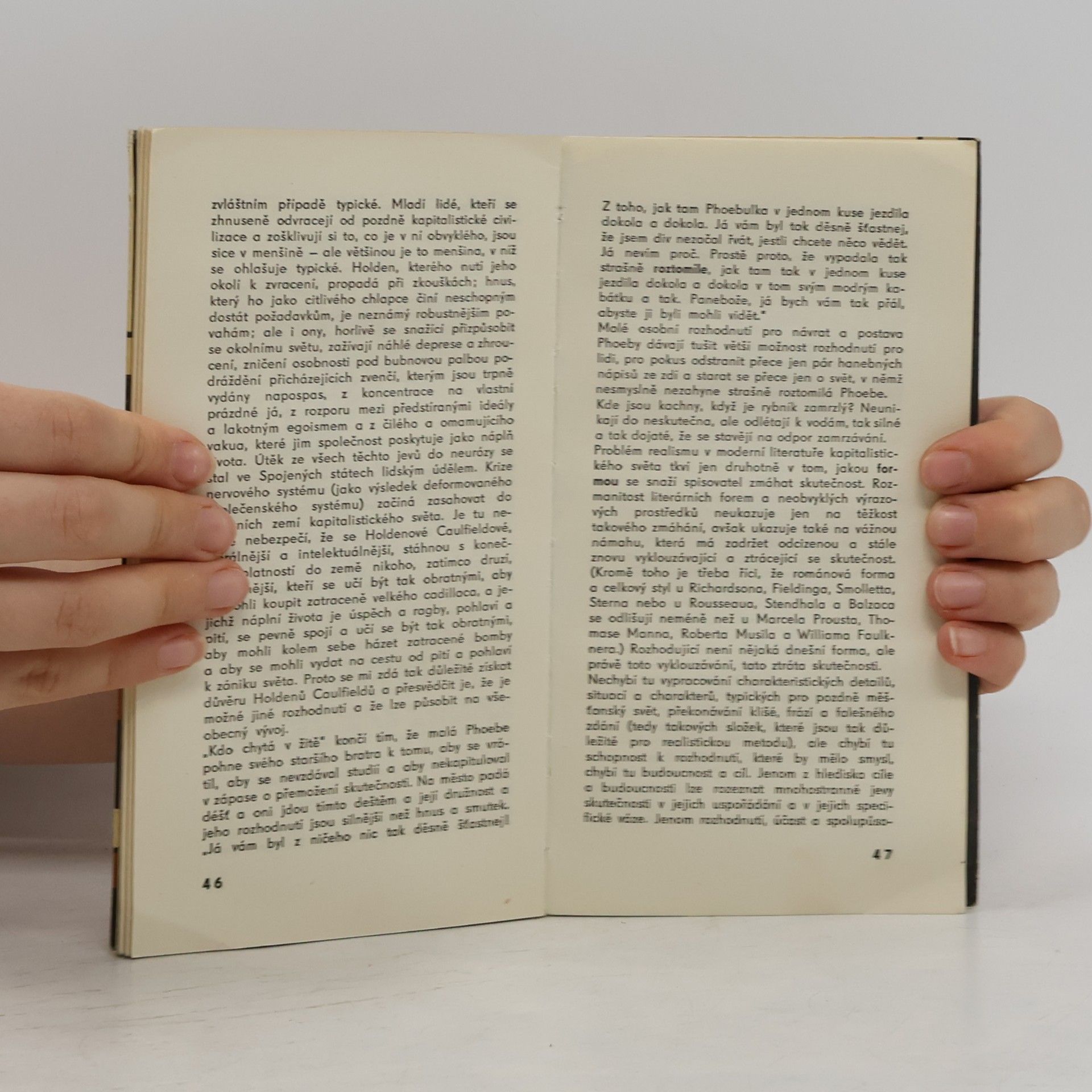 Ernst Fischer Odcizení, dekadence, realismus