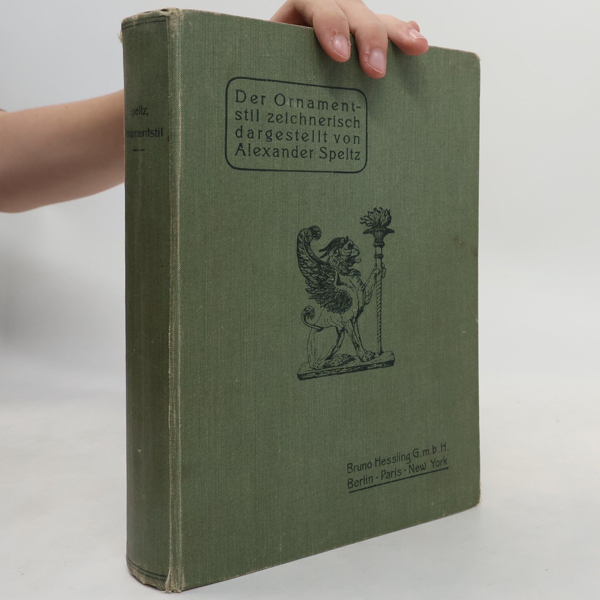 Alexander Speltz Der Ornamentstil