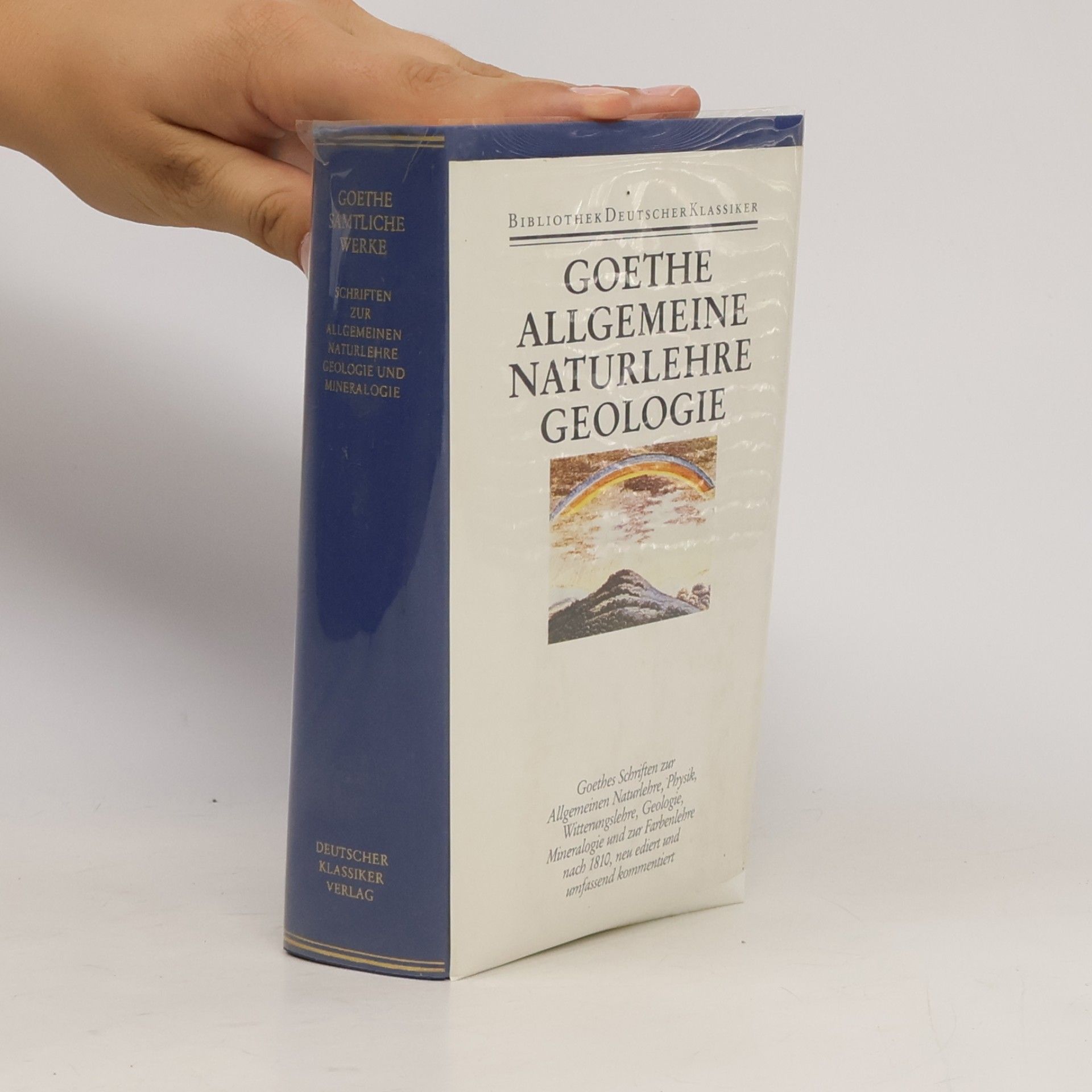 Wolf von Engehlardt Goethe allgemeine naturlehre Geologie