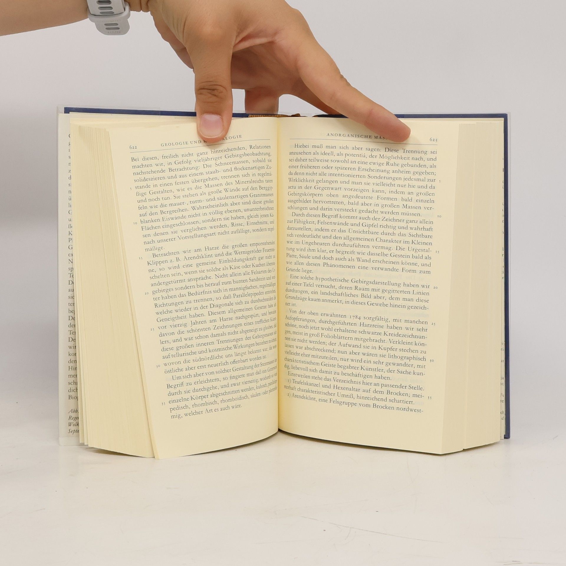 Wolf von Engehlardt Goethe allgemeine naturlehre Geologie