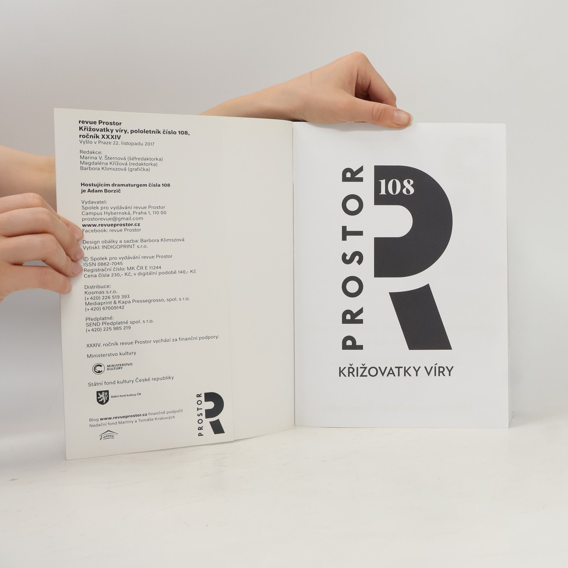 Autorenkollektiv Revue Prostor č. 108 : Křižovatky víry