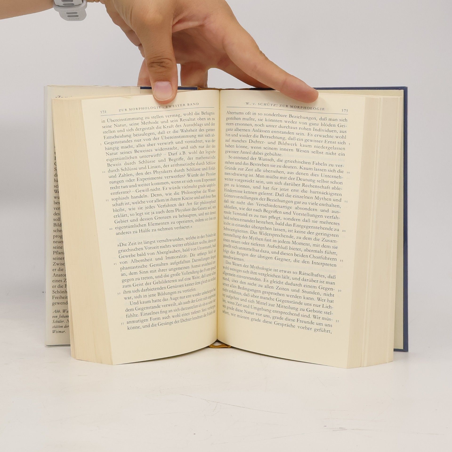 Johann Wolfgang von Goethe Schriften zur Morphologie