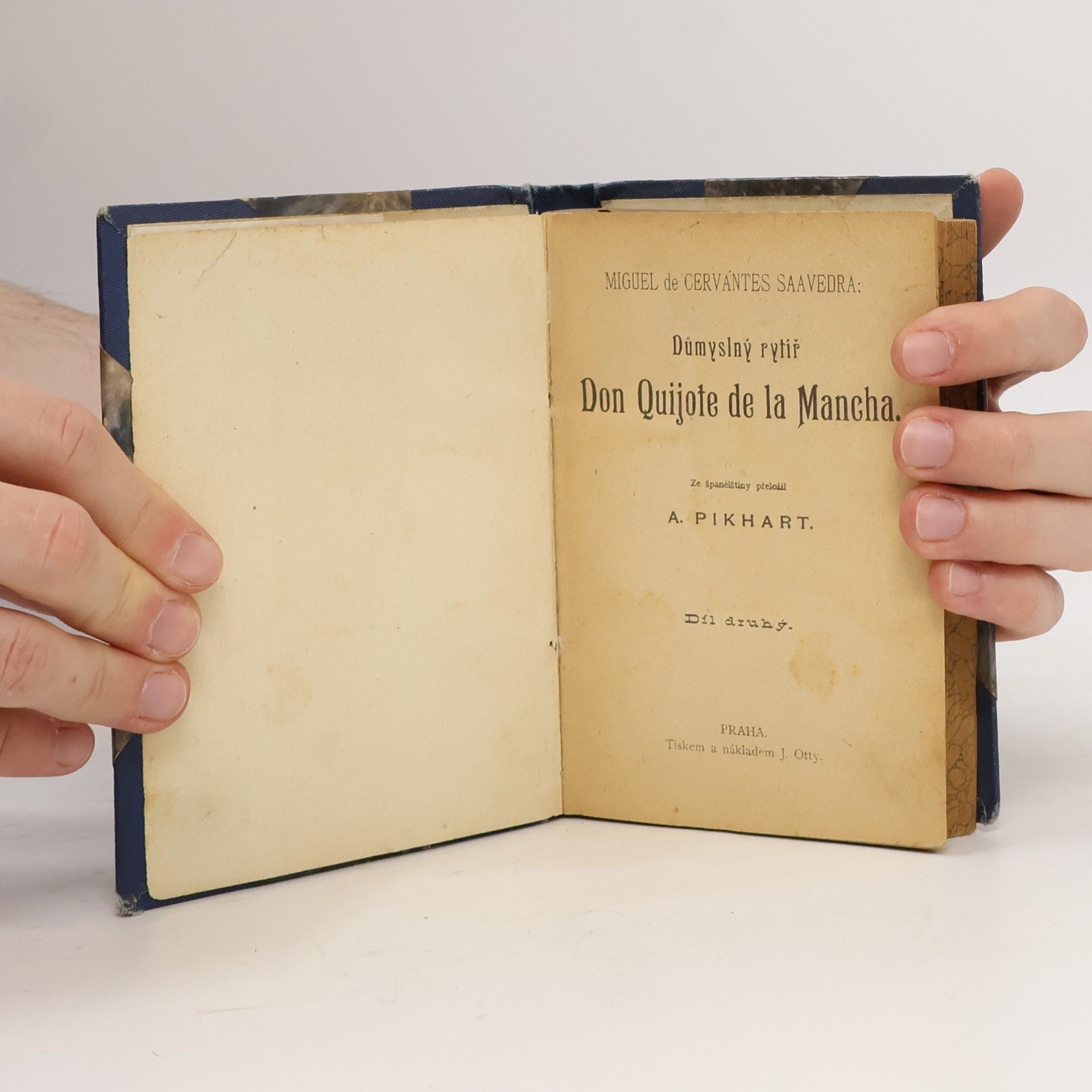 Miguel de Cervantes Důmyslný rytíř Don Quijote de la Mancha