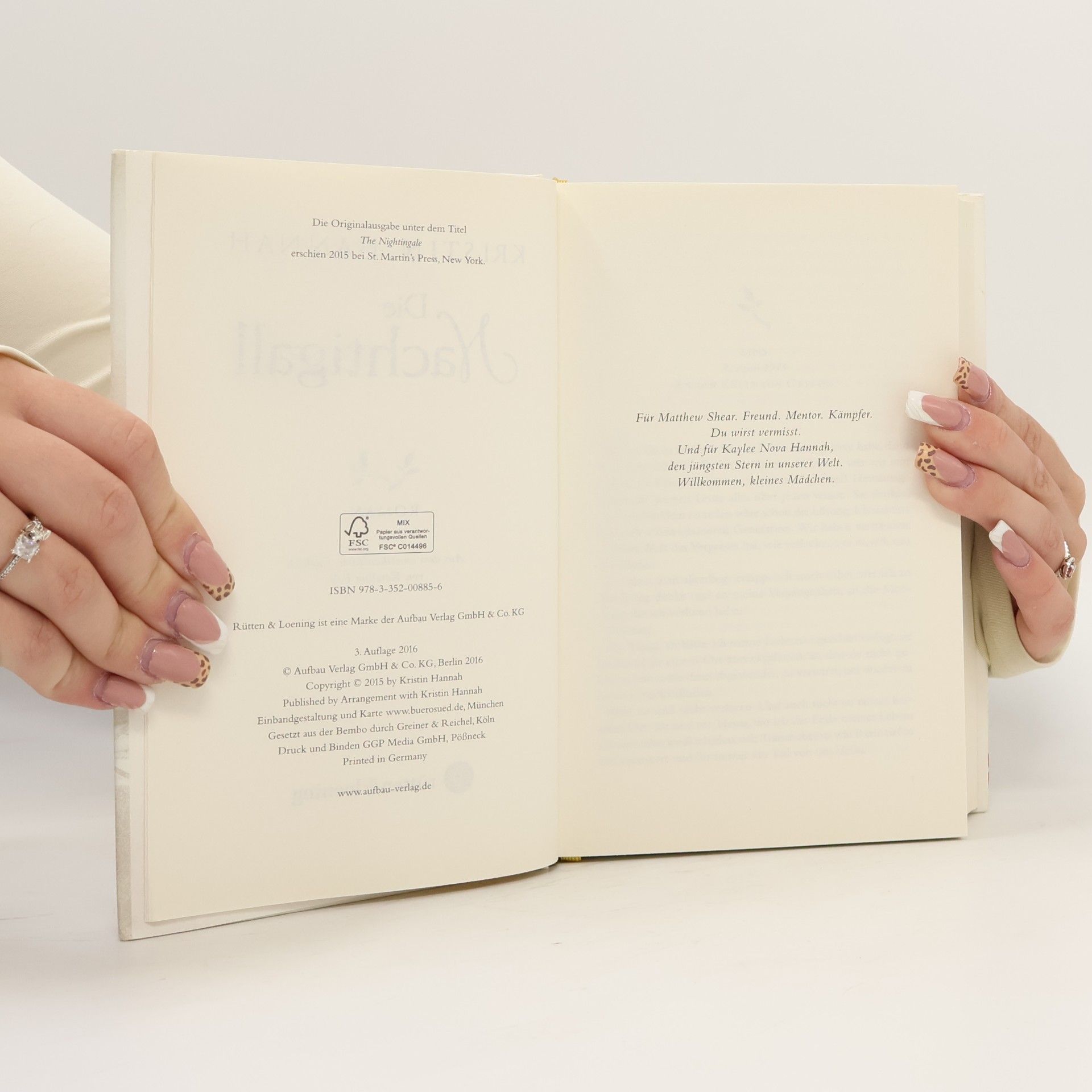 Kristin Hannah Die Nachtigall