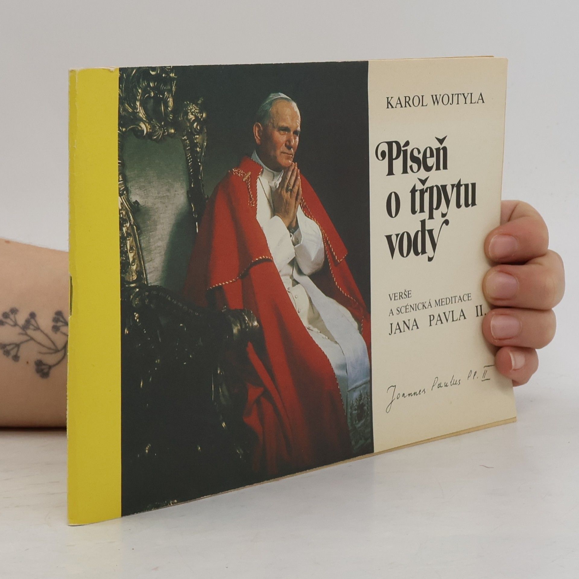 Wojtyła Karol Píseň o třpytu vody. Verše a scénická meditace Jana Pavla II.