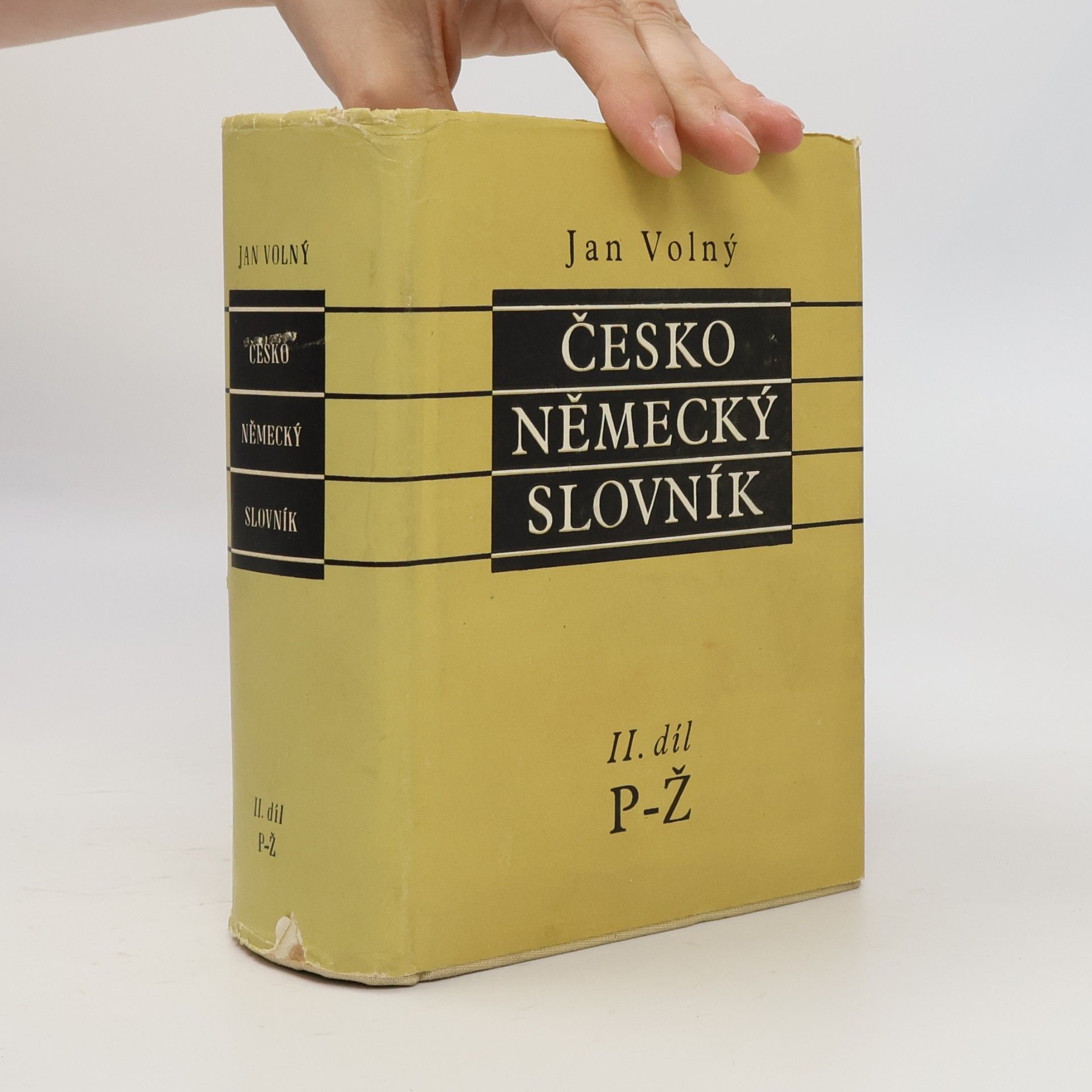 Česko-německý slovník II. díl P-Ž