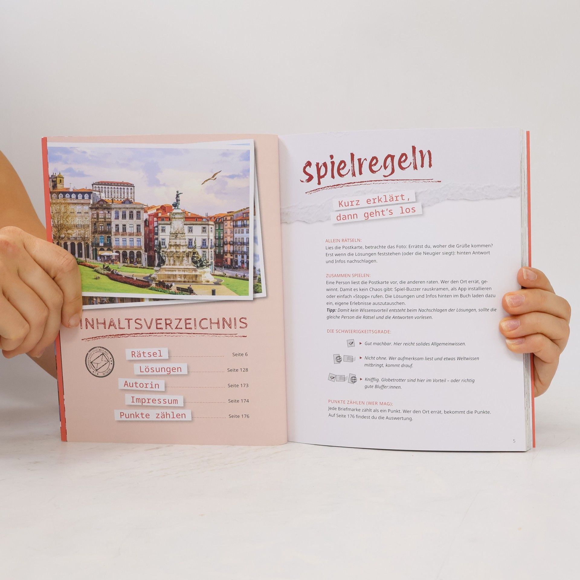 Sandra Kathe Rätselreise: Wo bin ich? – In 80 Orte-Rätseln um die Welt: Postkarten aus Irgendwo (DUMONT Geschenkbuch)