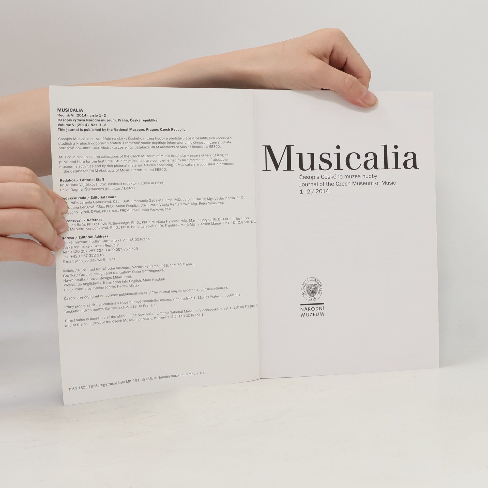 AA.VV. Musicalia 1-2/2014