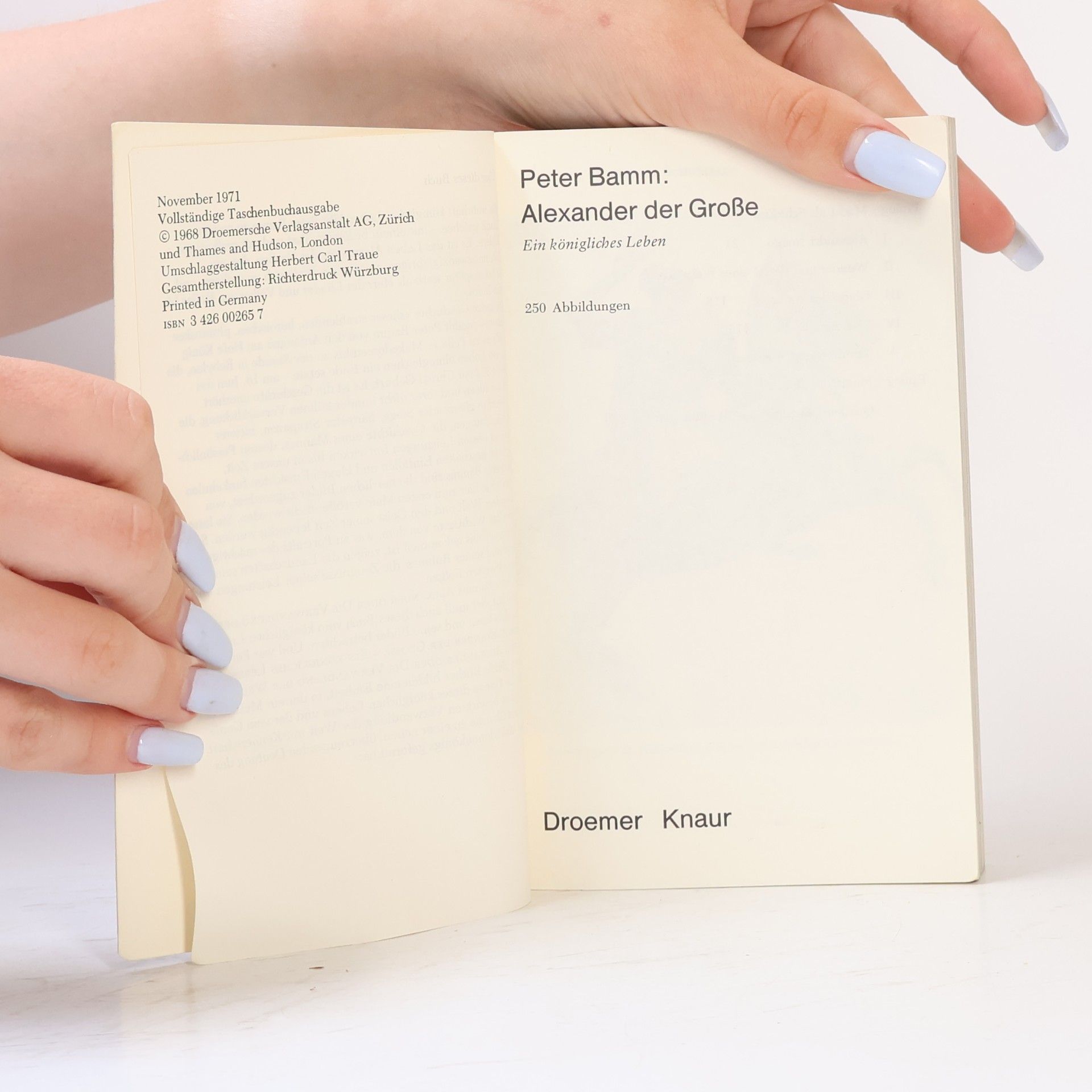 Peter Bamm Alexander der Grosse