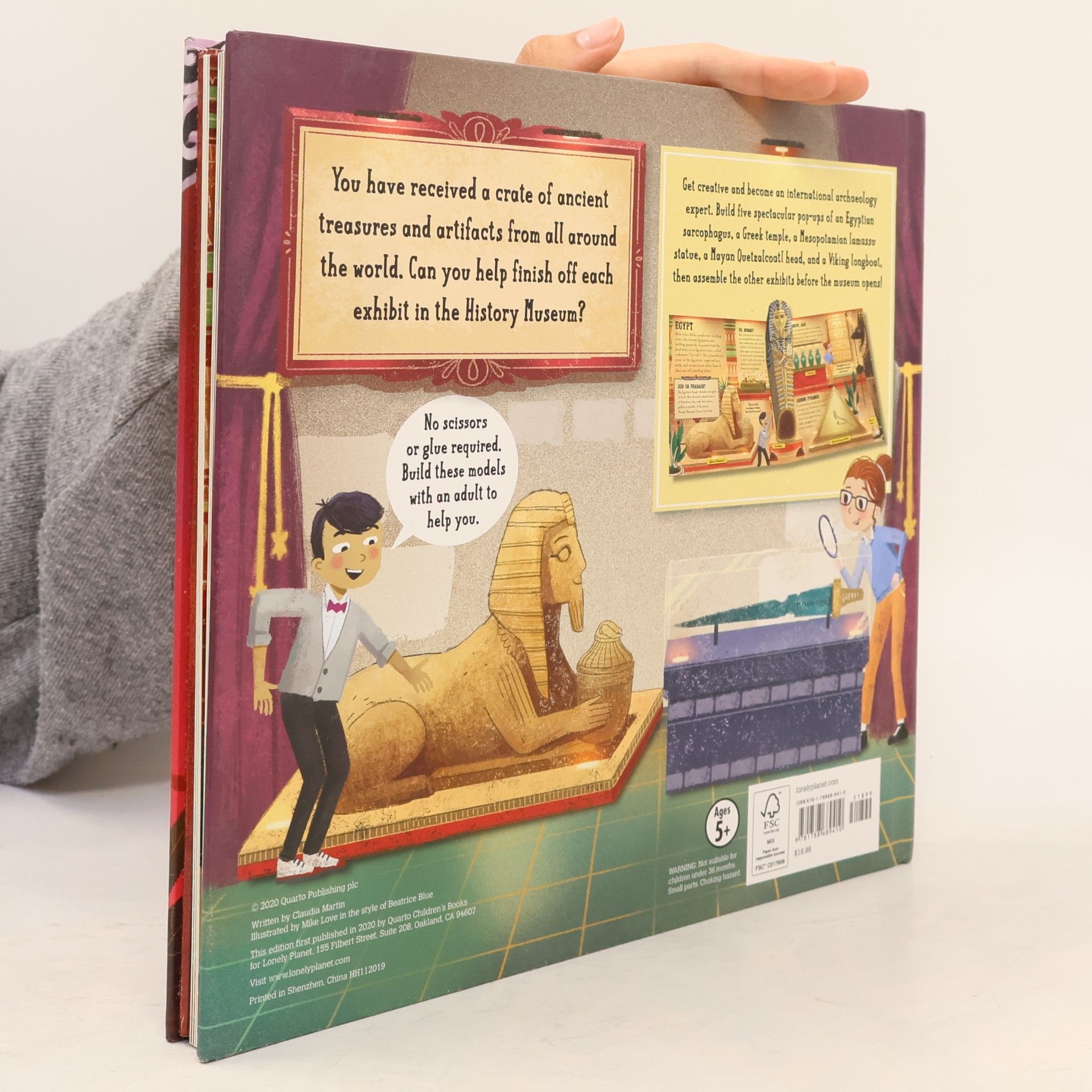 Claudia Martin-Hastreiter Lonely Planet Kids Build Your Own History Museum