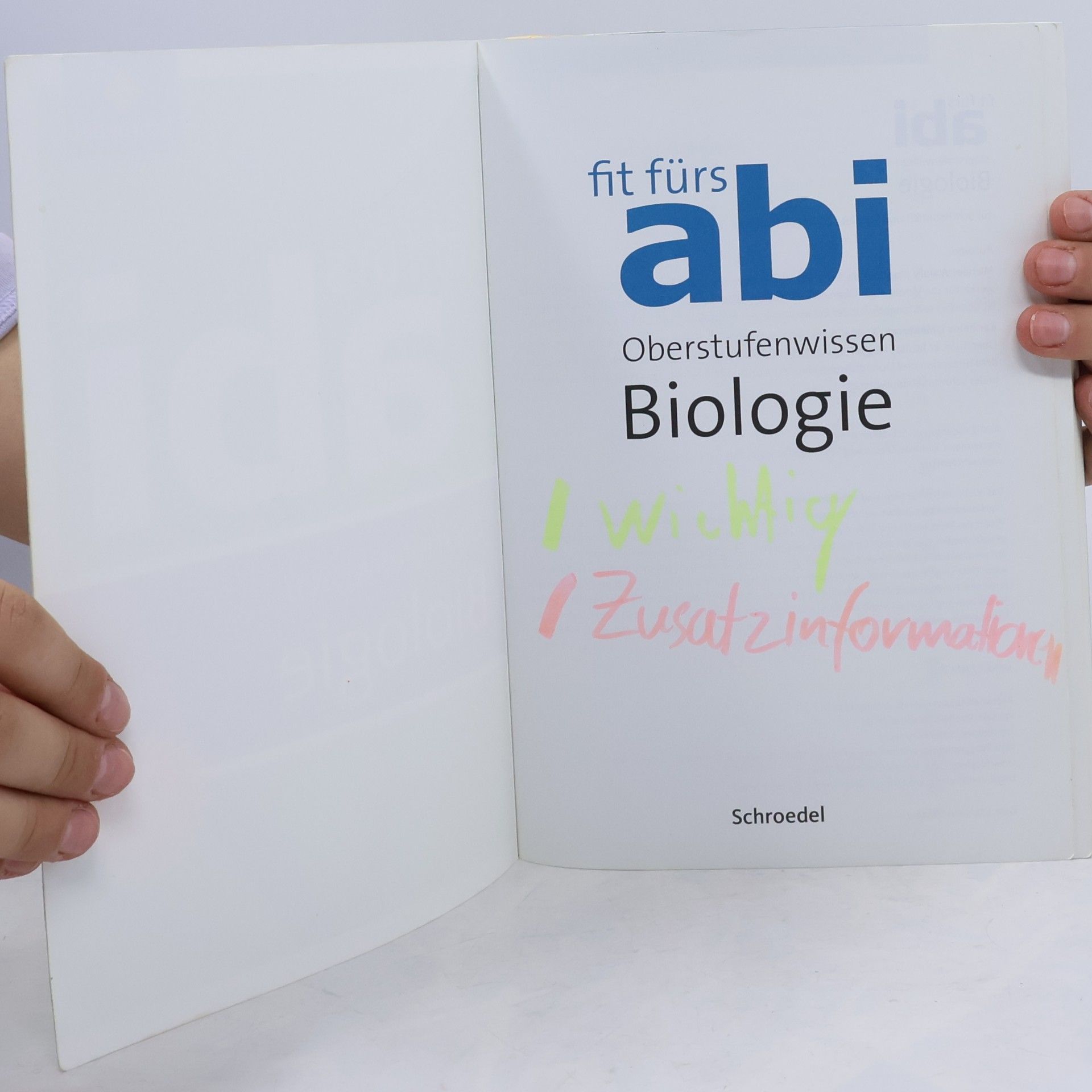 Michel Walory Fit fürs Abi. Biologie Oberstufenwissen