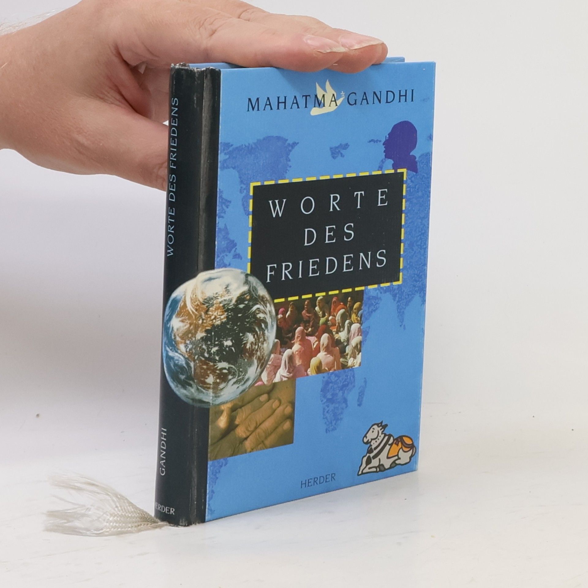 Mahátma Gándhí Worte des Friedens