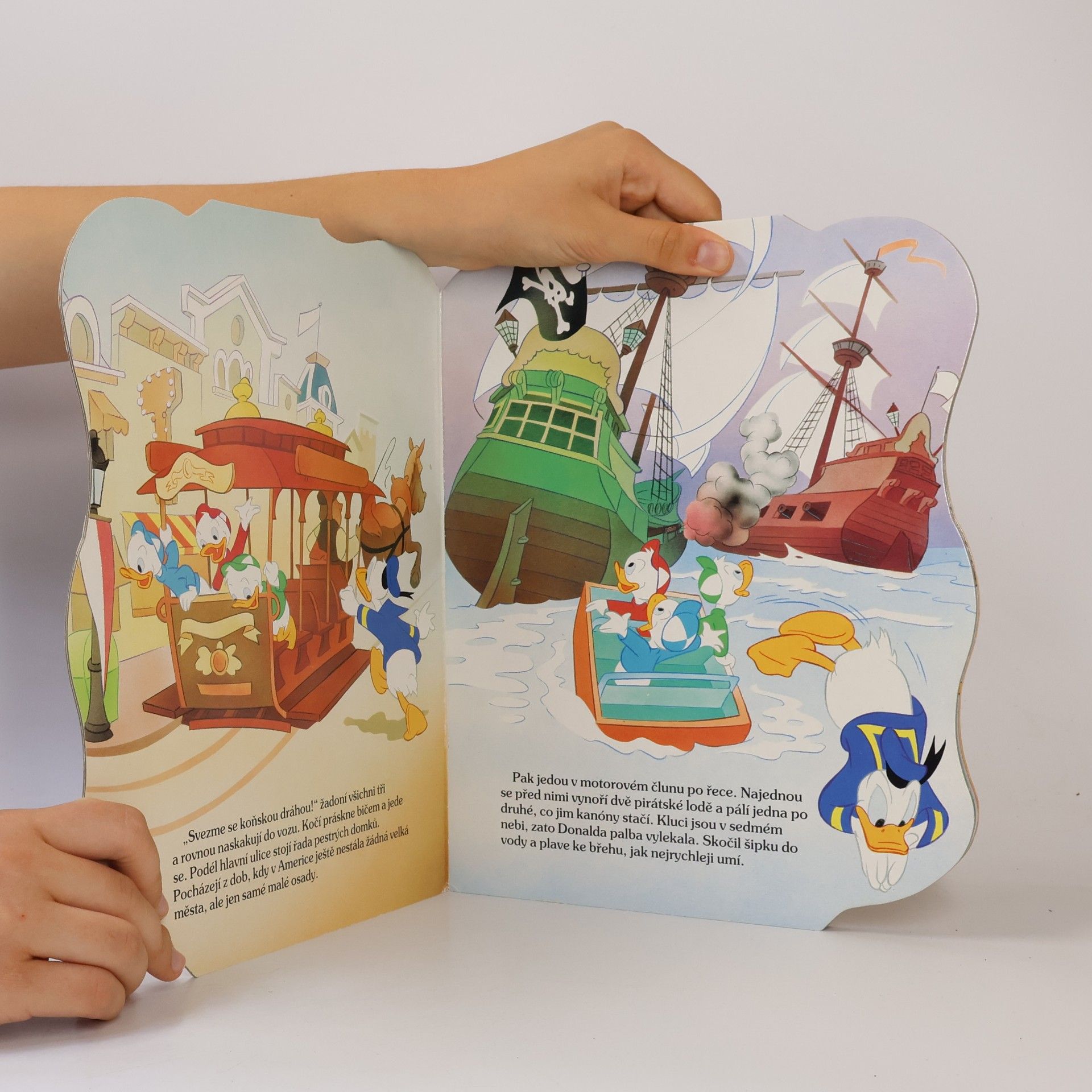 Walt Disney Donald v Disneylandu